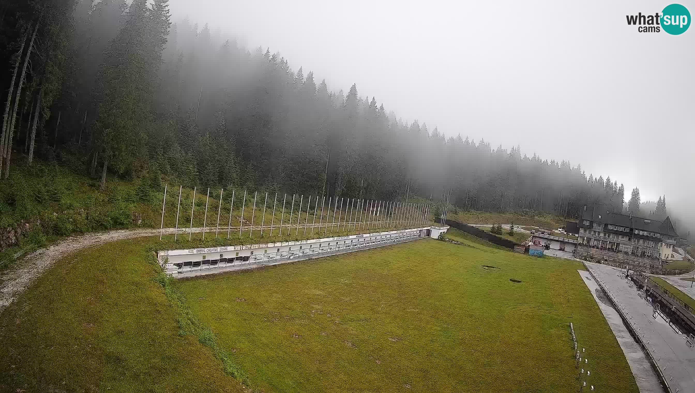 Webcam Pokljuka – Biathlon Stadium Live