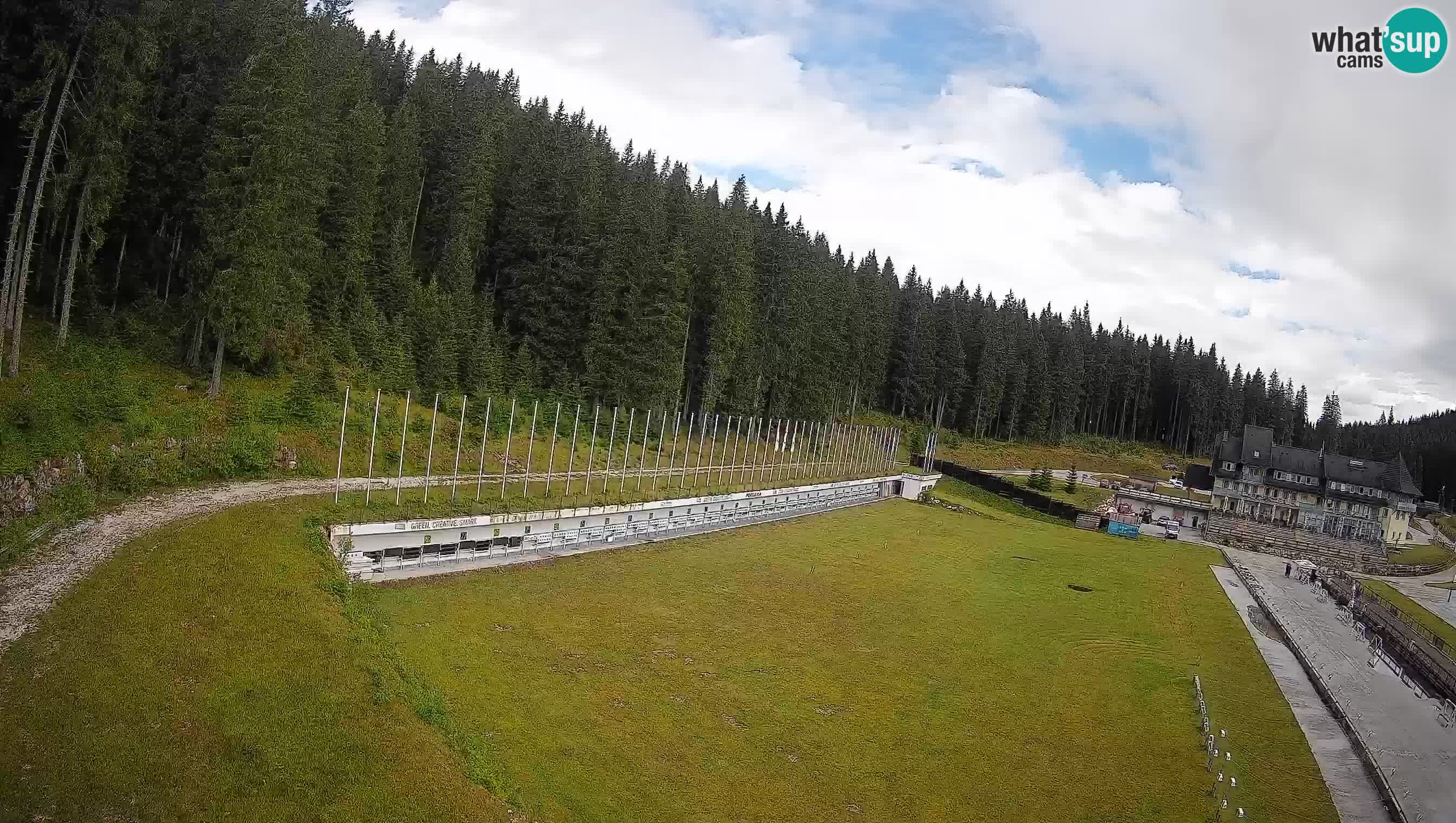 Webcam Pokljuka – Biathlon Stadium Live