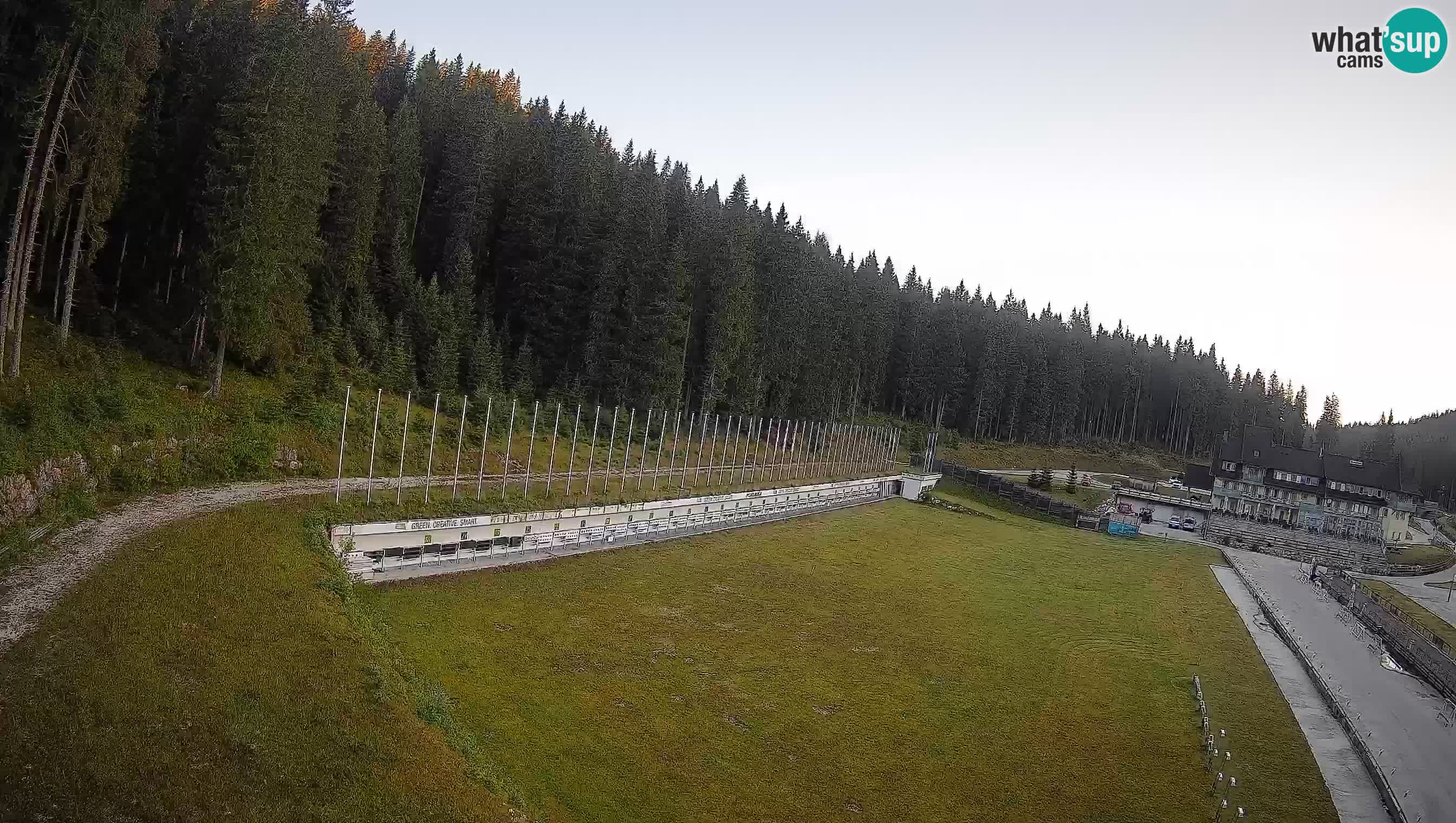 Webcam Pokljuka – Biathlon Stadium Live