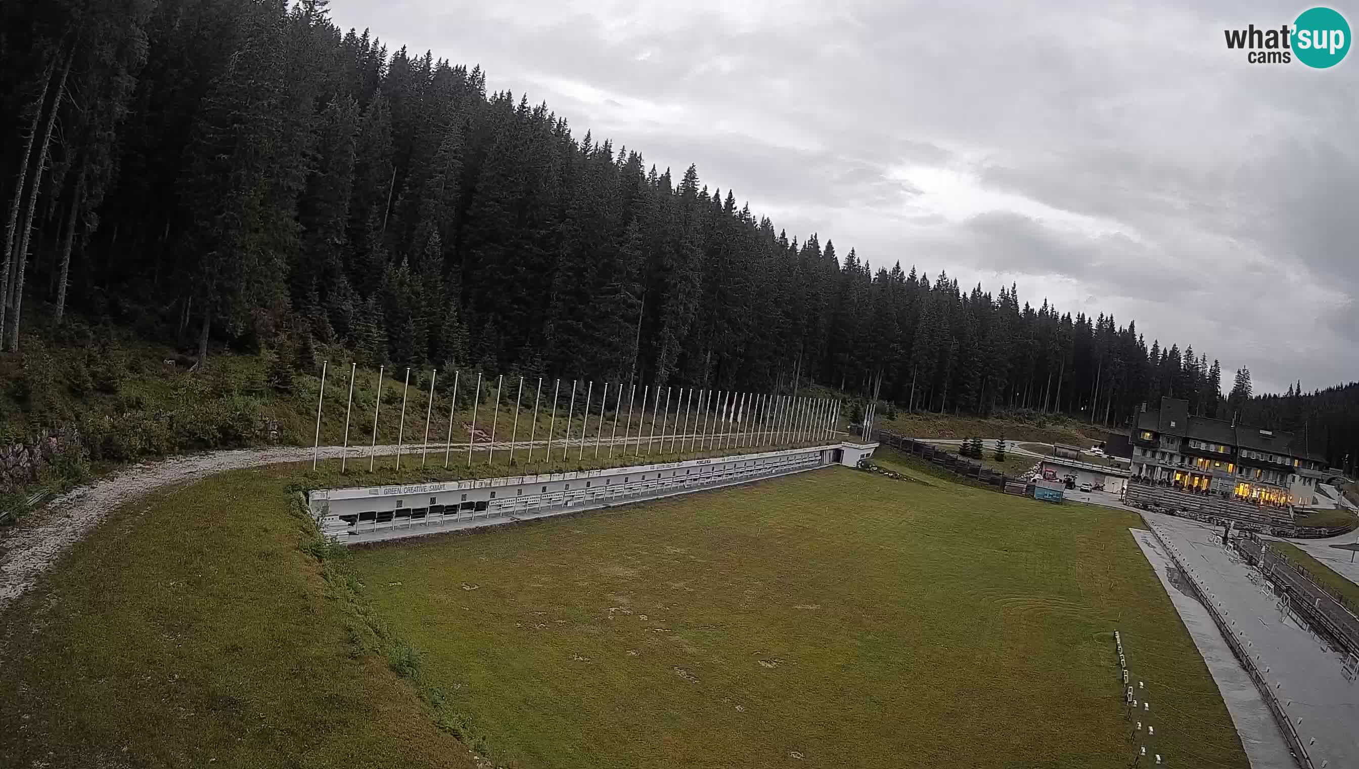 Webcam Pokljuka – Biathlon-Stadion Rudno Polje
