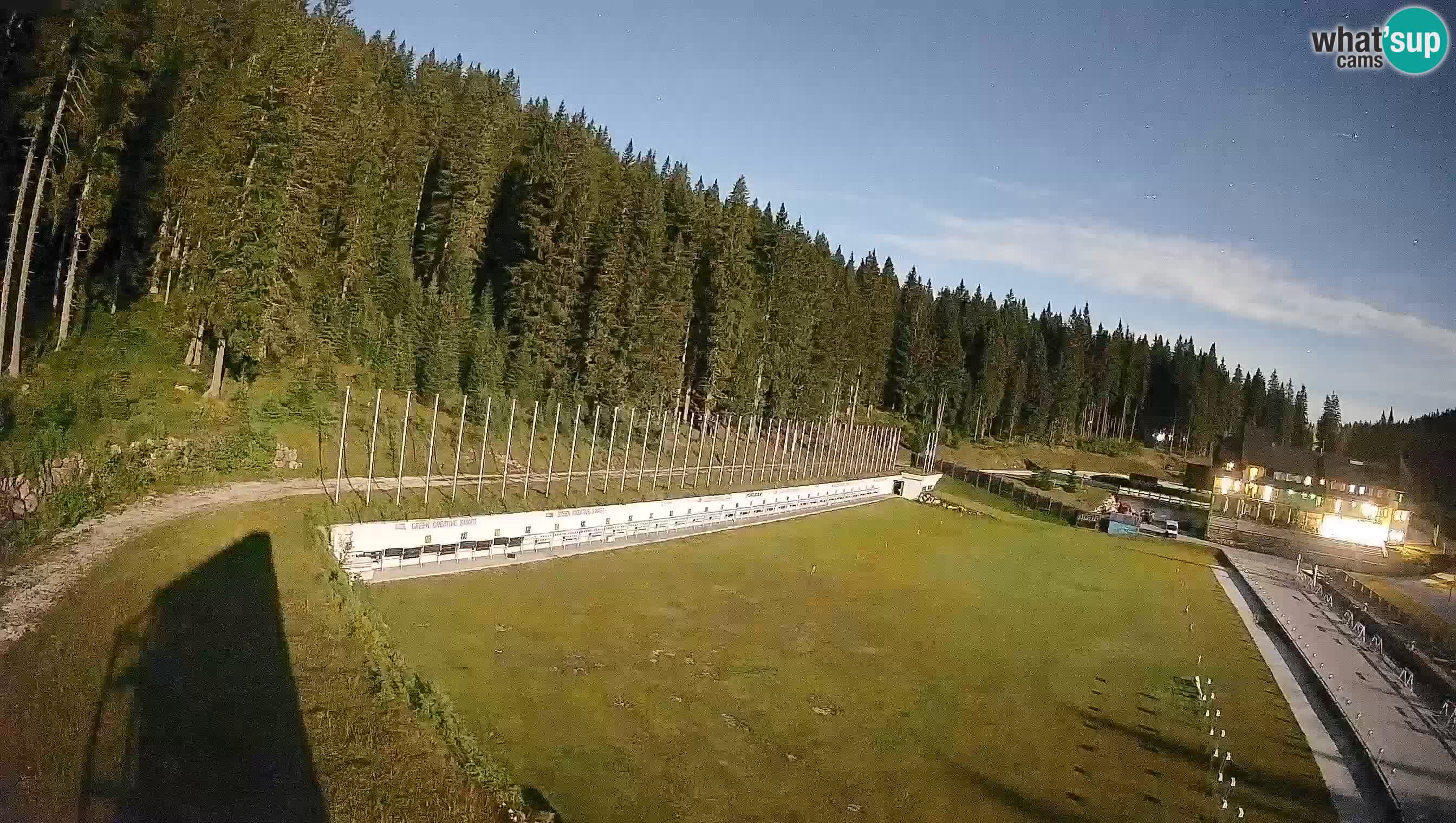 Webcam Pokljuka – Biathlon-Stadion Rudno Polje
