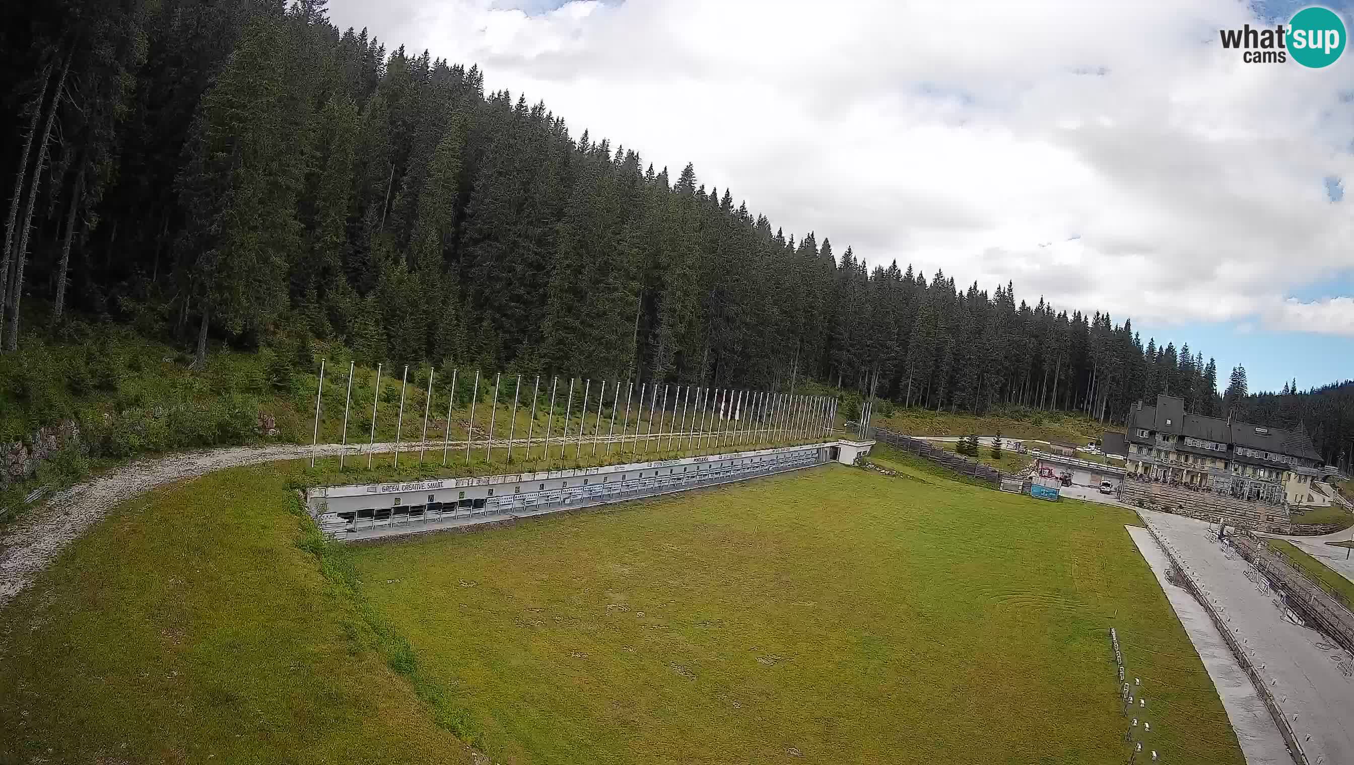 Webcam Pokljuka – Biathlon Stadium Live