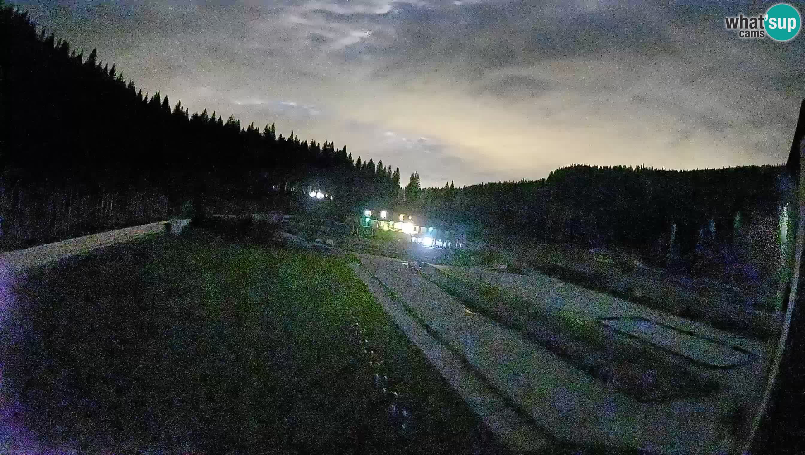 Web kamera Pokljuka – Biatlonski stadion Rudno Polje