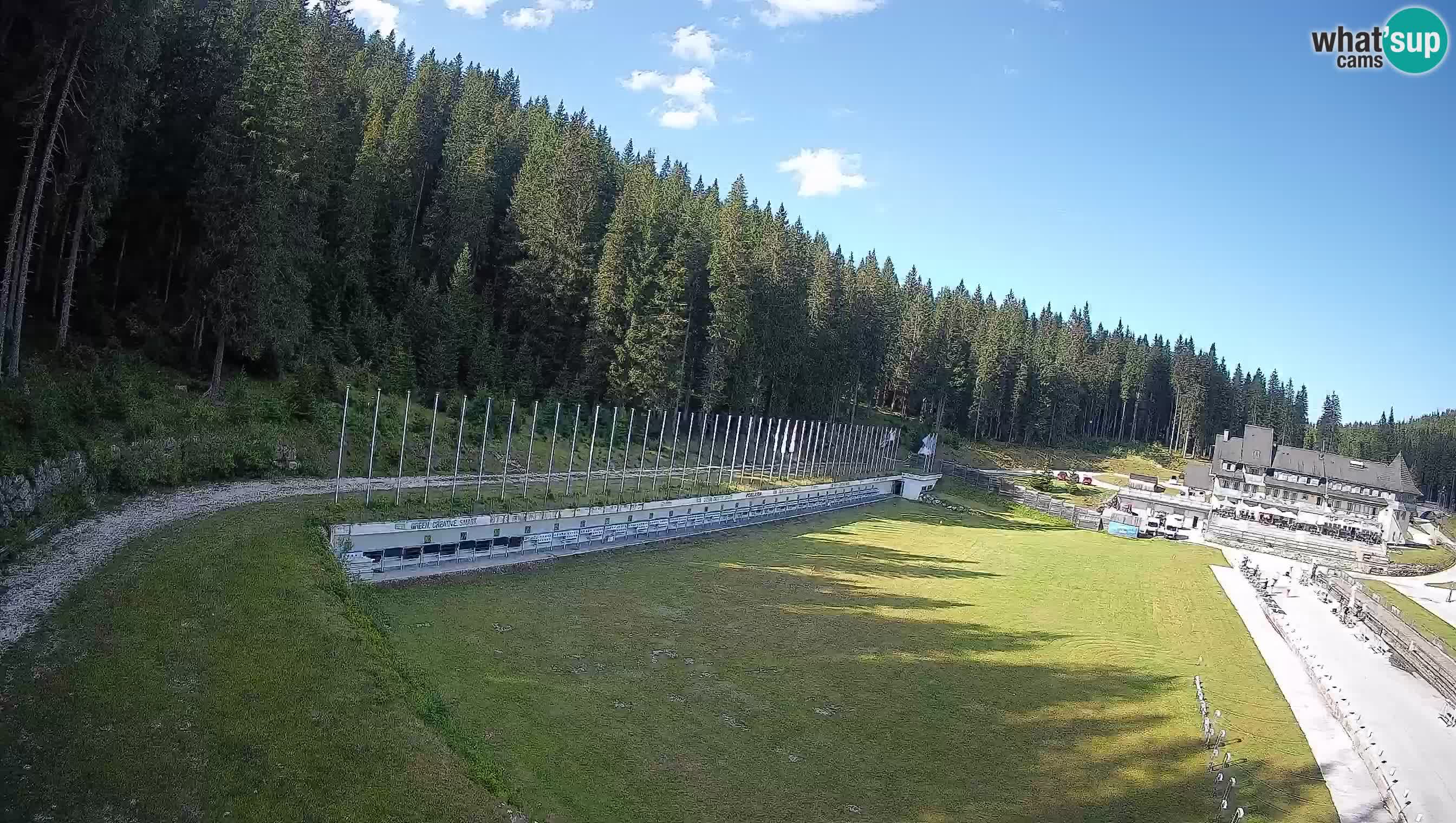 Webcam Pokljuka – Estadio de Biatlón de Rudno Polje