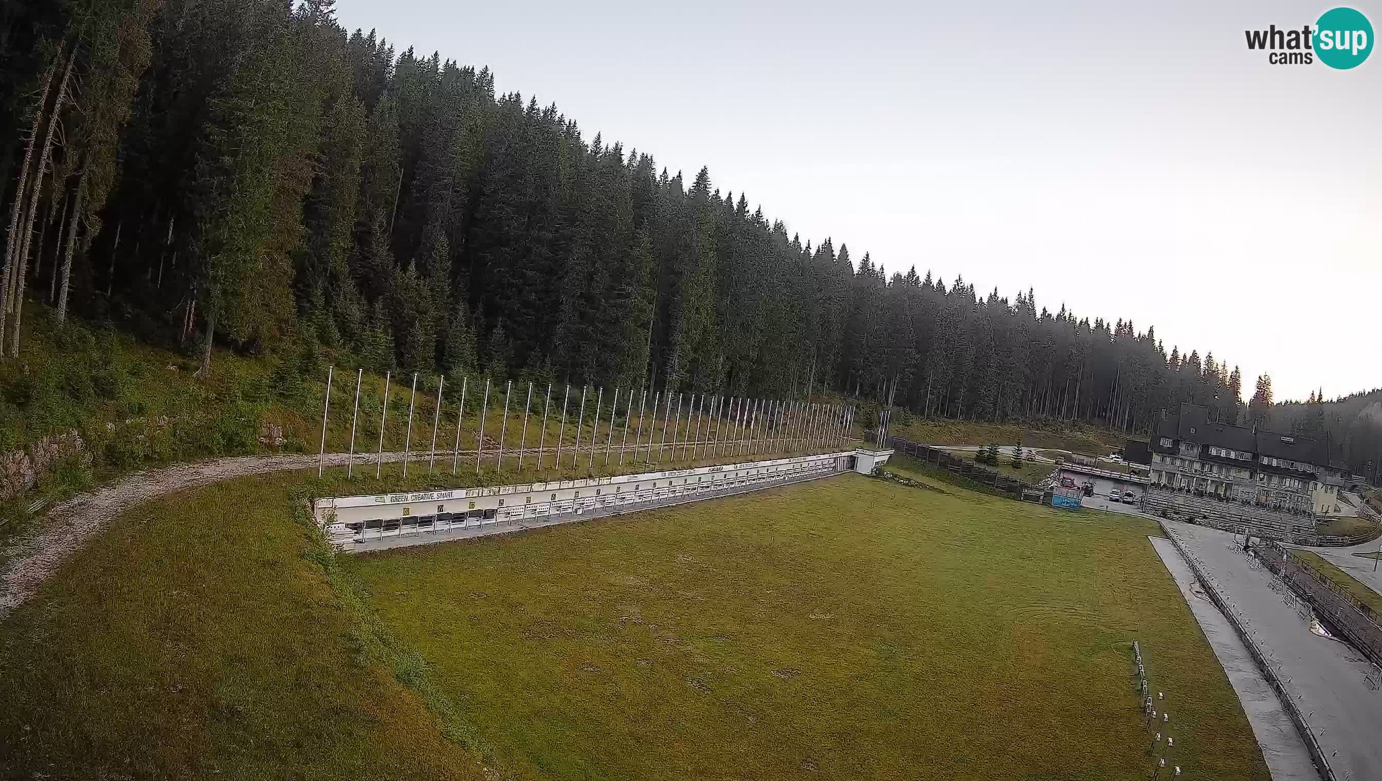 Webcam Pokljuka – Biathlon Stadium Live