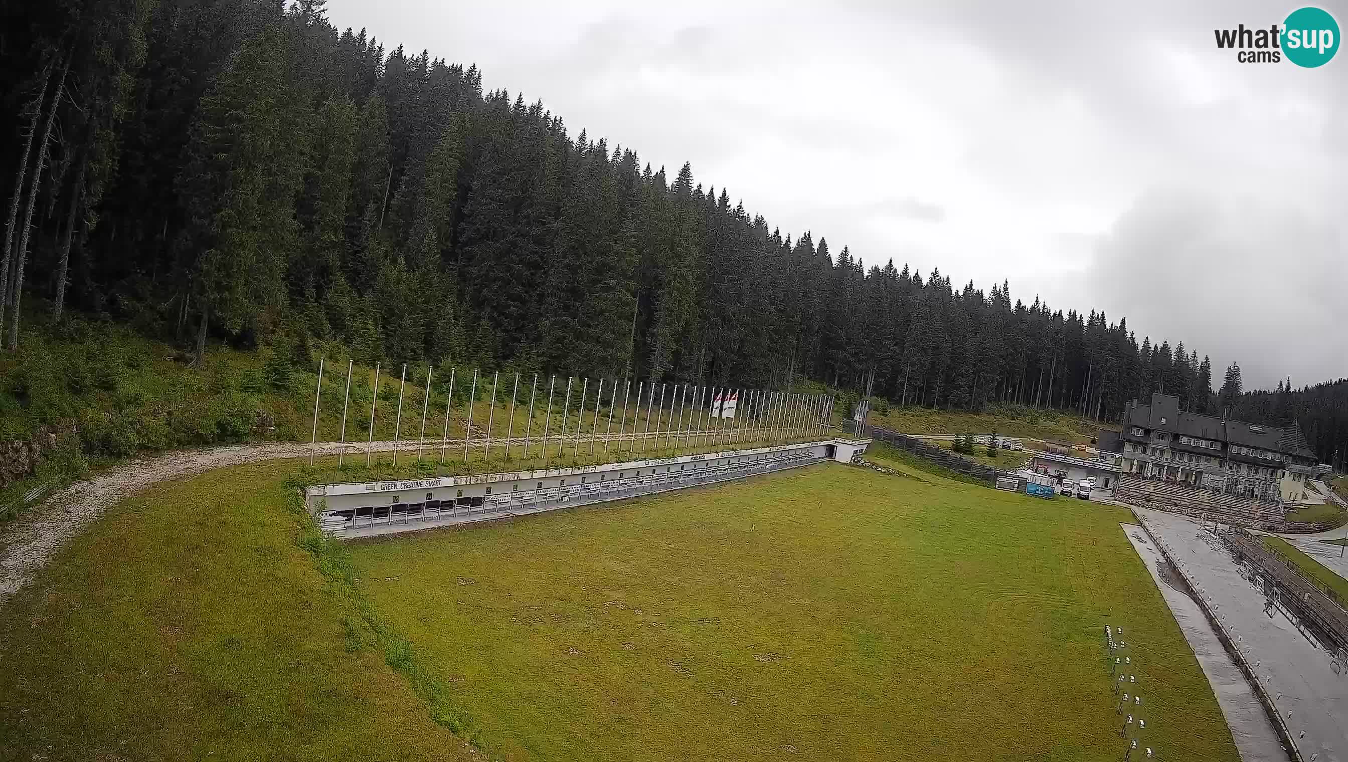 Webcam Pokljuka – Biathlon Stadium Live