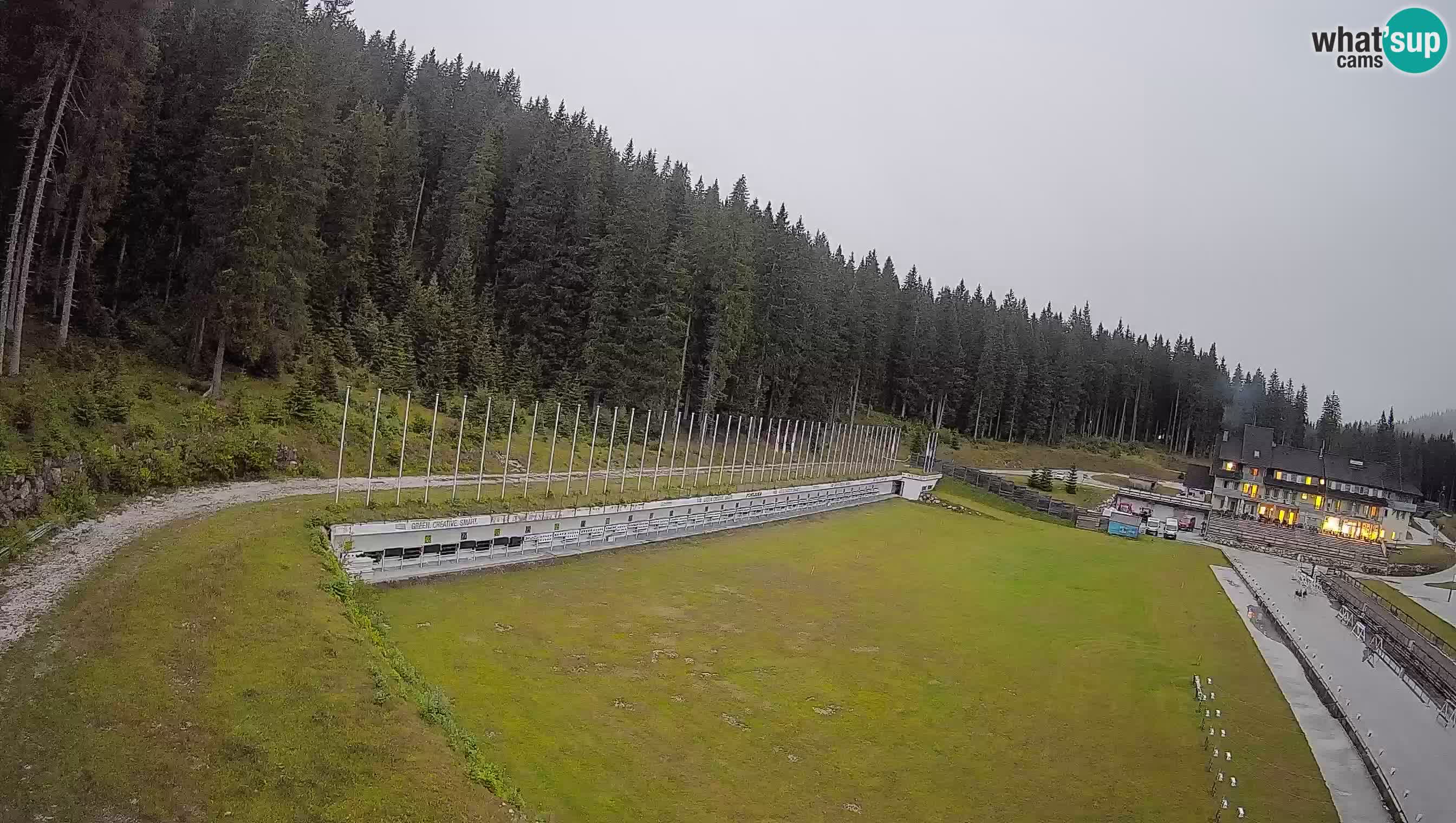 Webcam Pokljuka – Biathlon-Stadion Rudno Polje