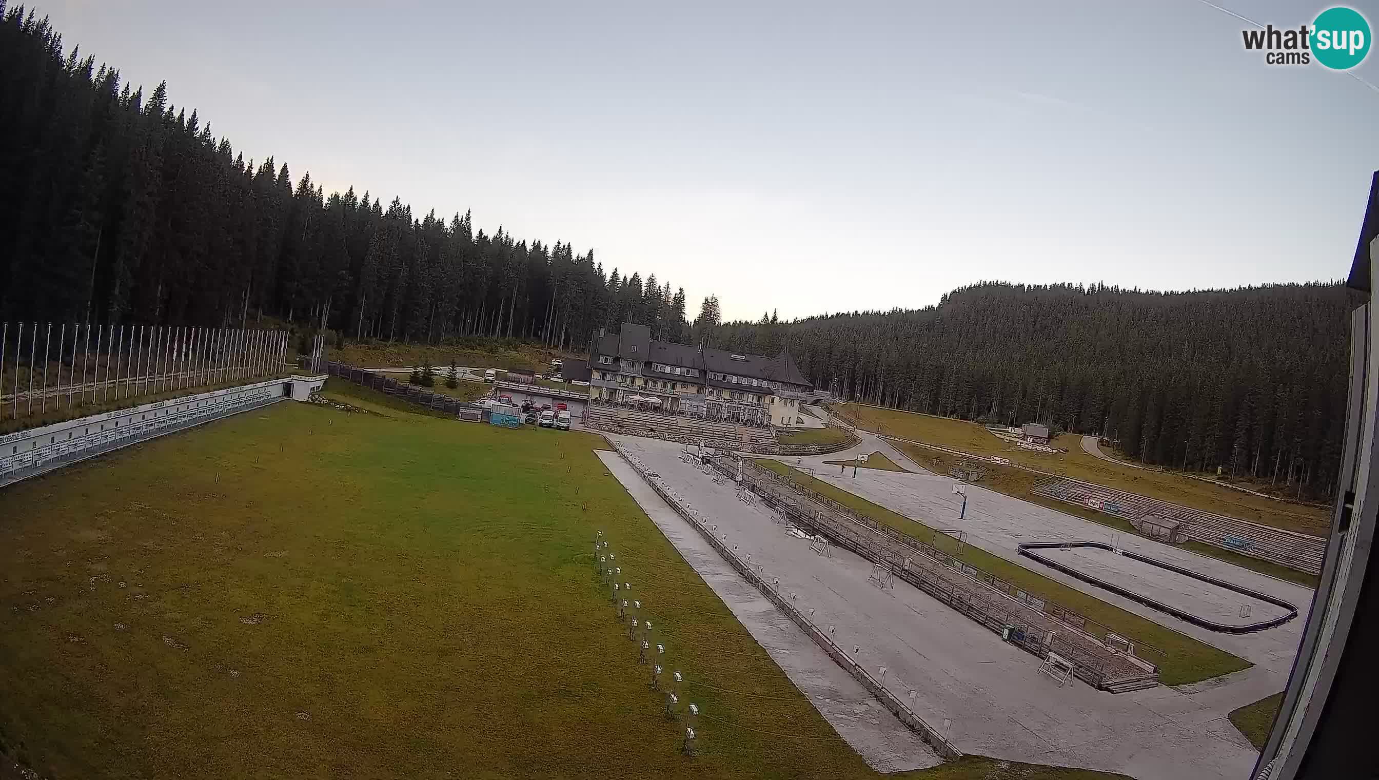 Webcam Pokljuka – Estadio de Biatlón de Rudno Polje