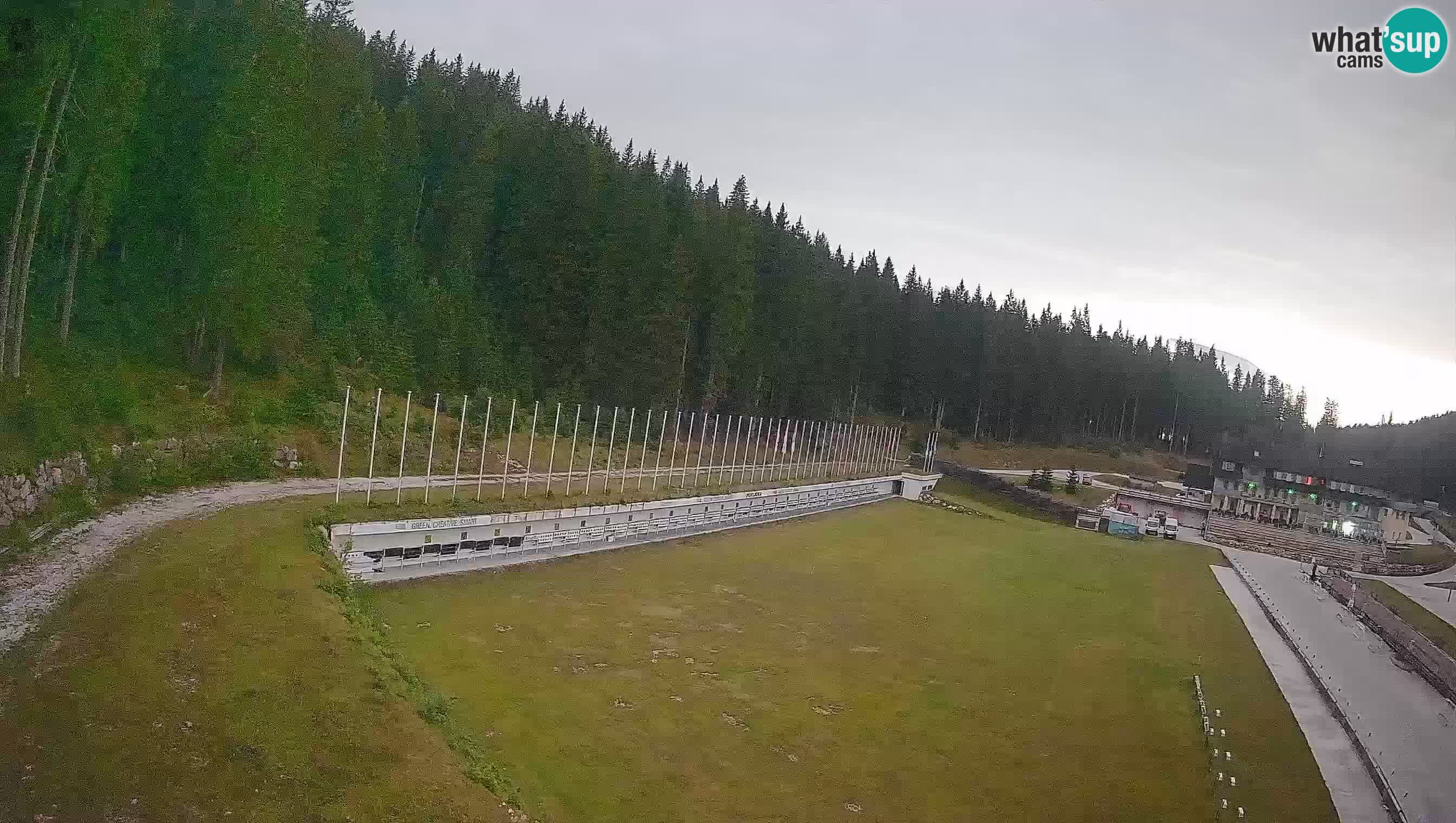 Webcam Pokljuka – Biathlon Stadium Live