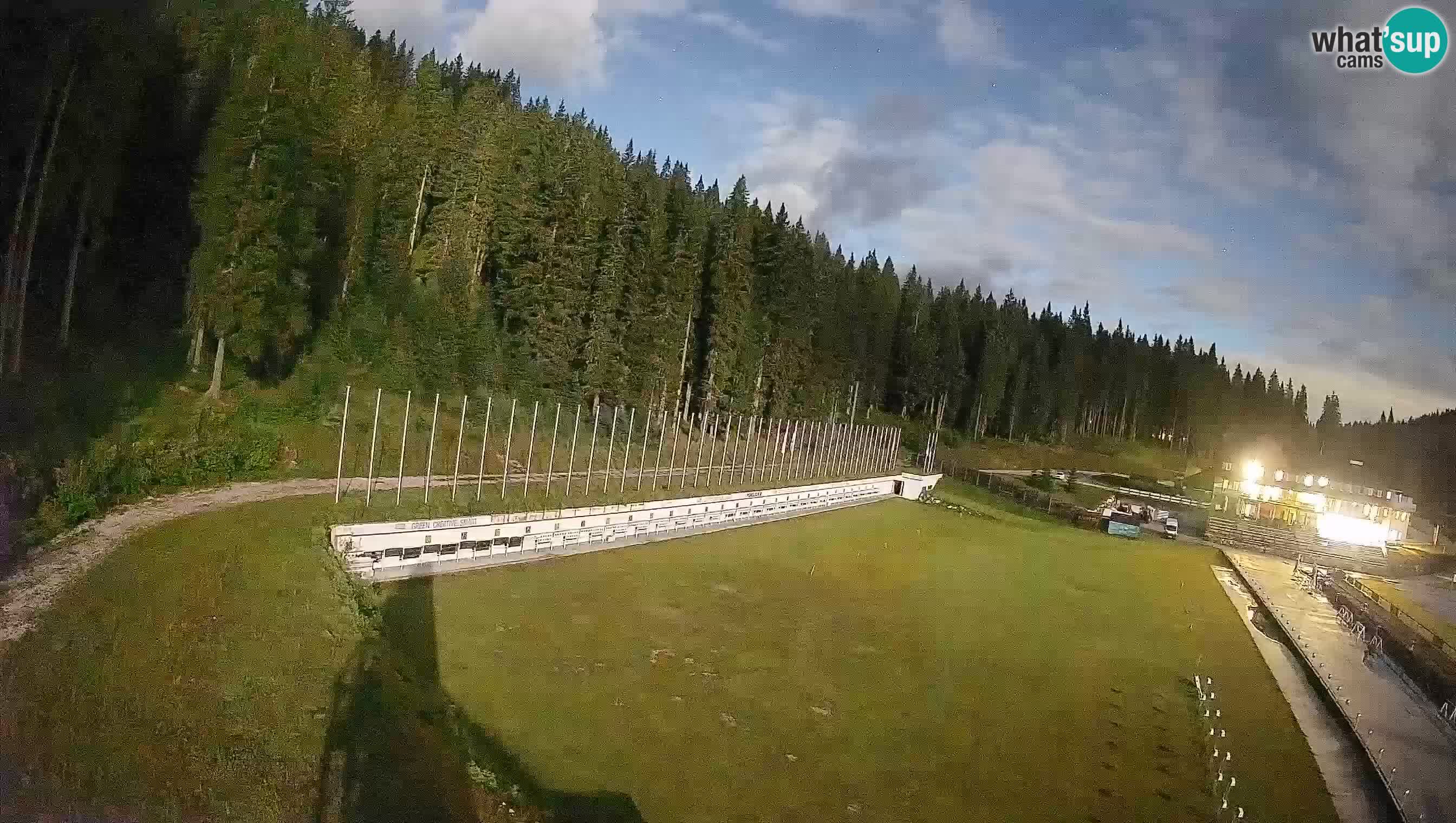 Webcam Pokljuka – Biathlon-Stadion Rudno Polje