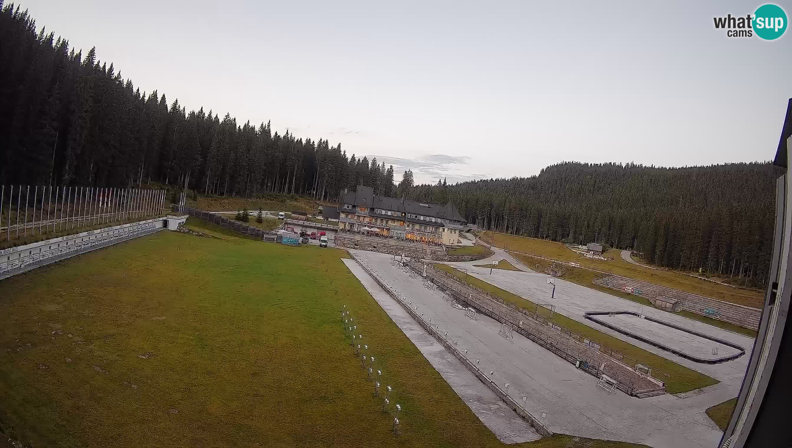 Webcam Pokljuka – Stade de biathlon de Rudno Polje