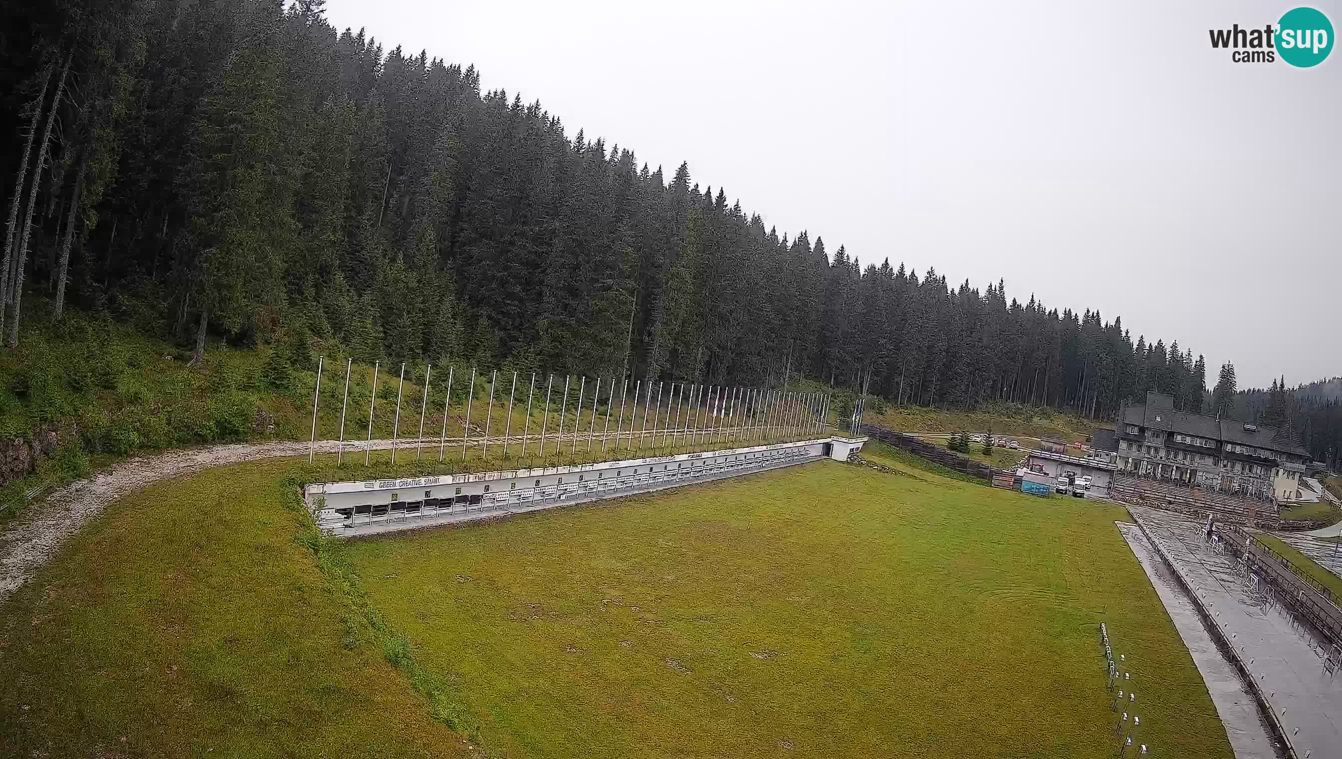Webcam Pokljuka – Biathlon Stadium Live