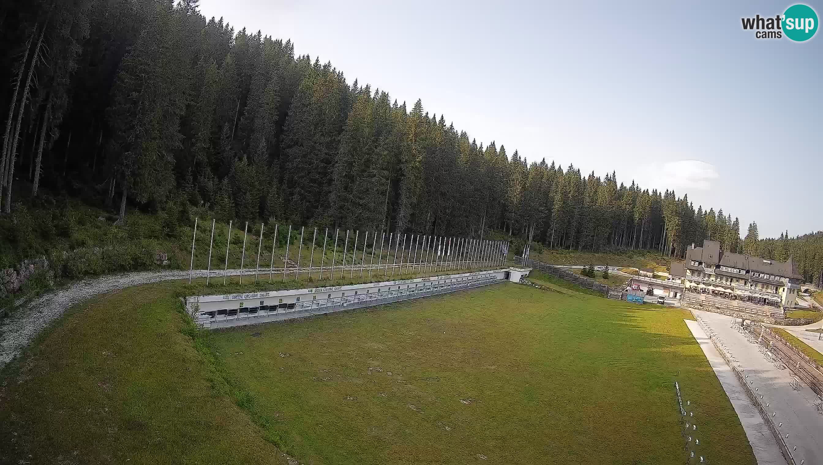 Web kamera Pokljuka – Biatlonski stadion Rudno Polje