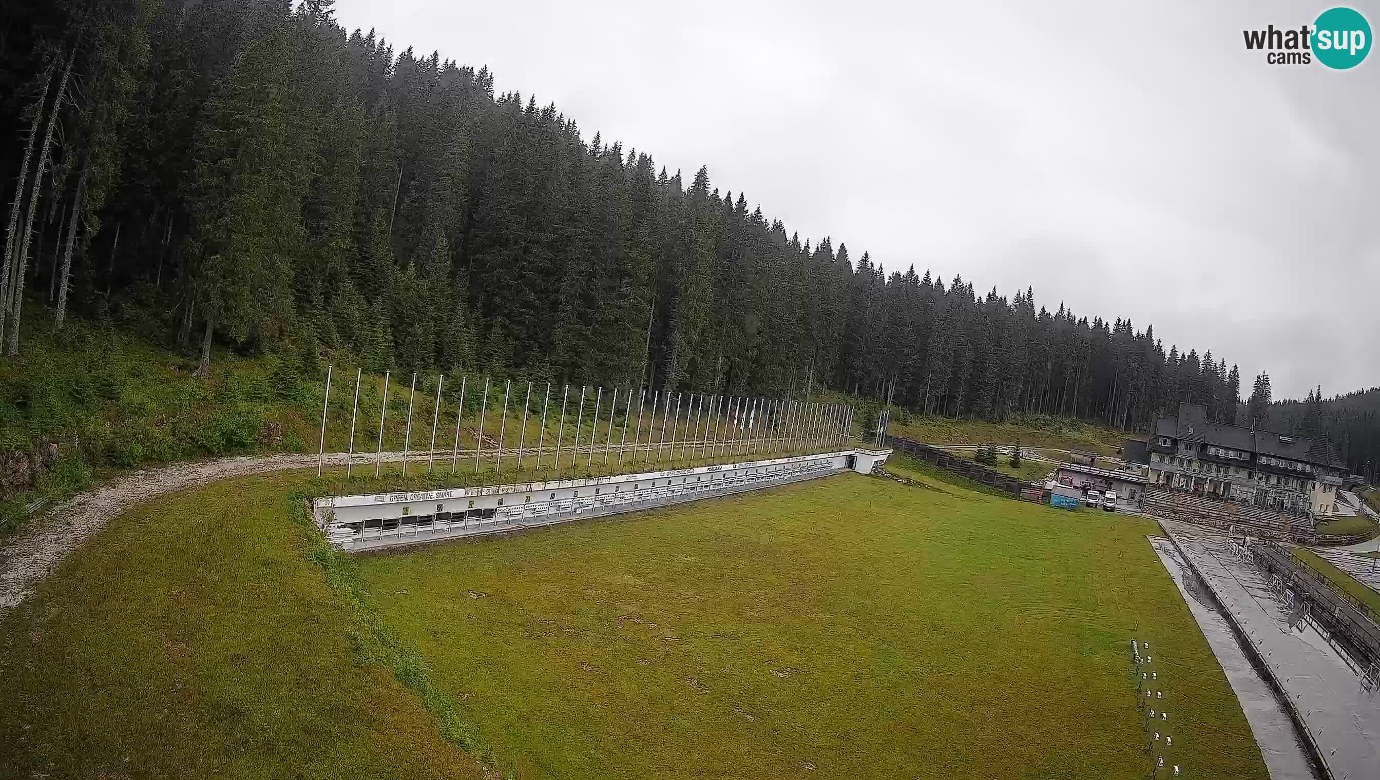 Webcam Pokljuka – Biathlon Stadium Live