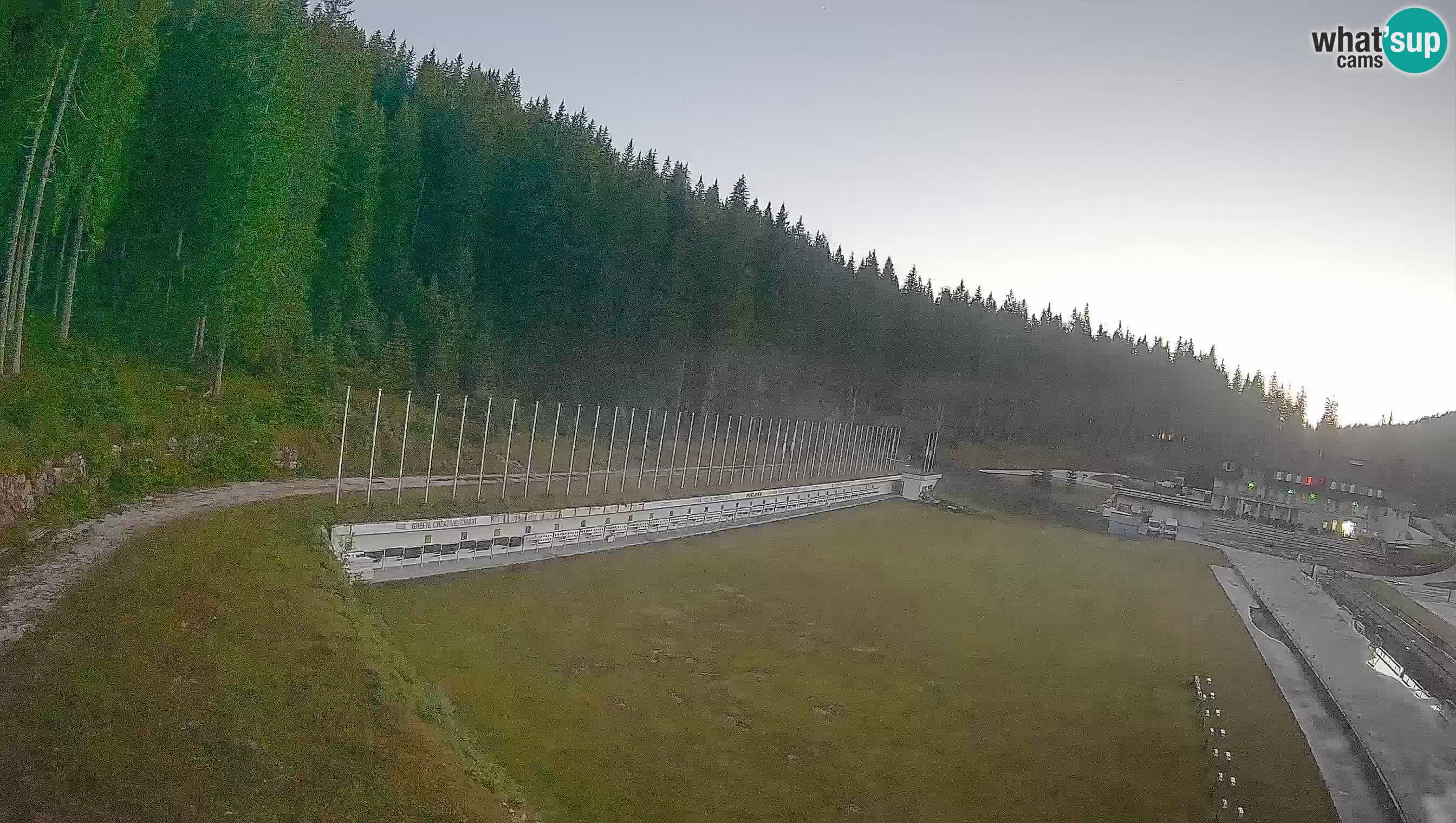 Webcam Pokljuka – Estadio de Biatlón de Rudno Polje