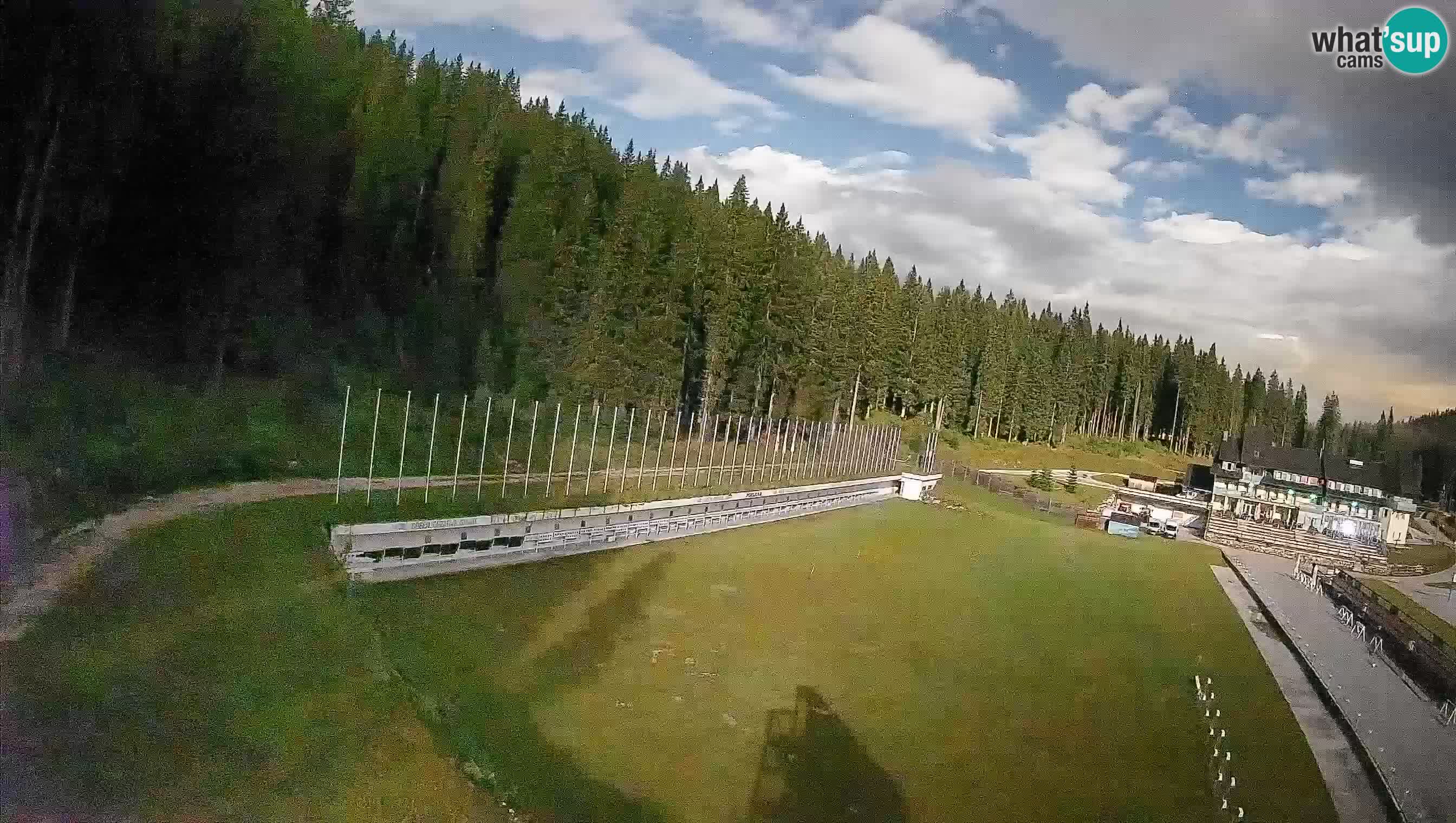 Webcam Pokljuka – Stade de biathlon de Rudno Polje