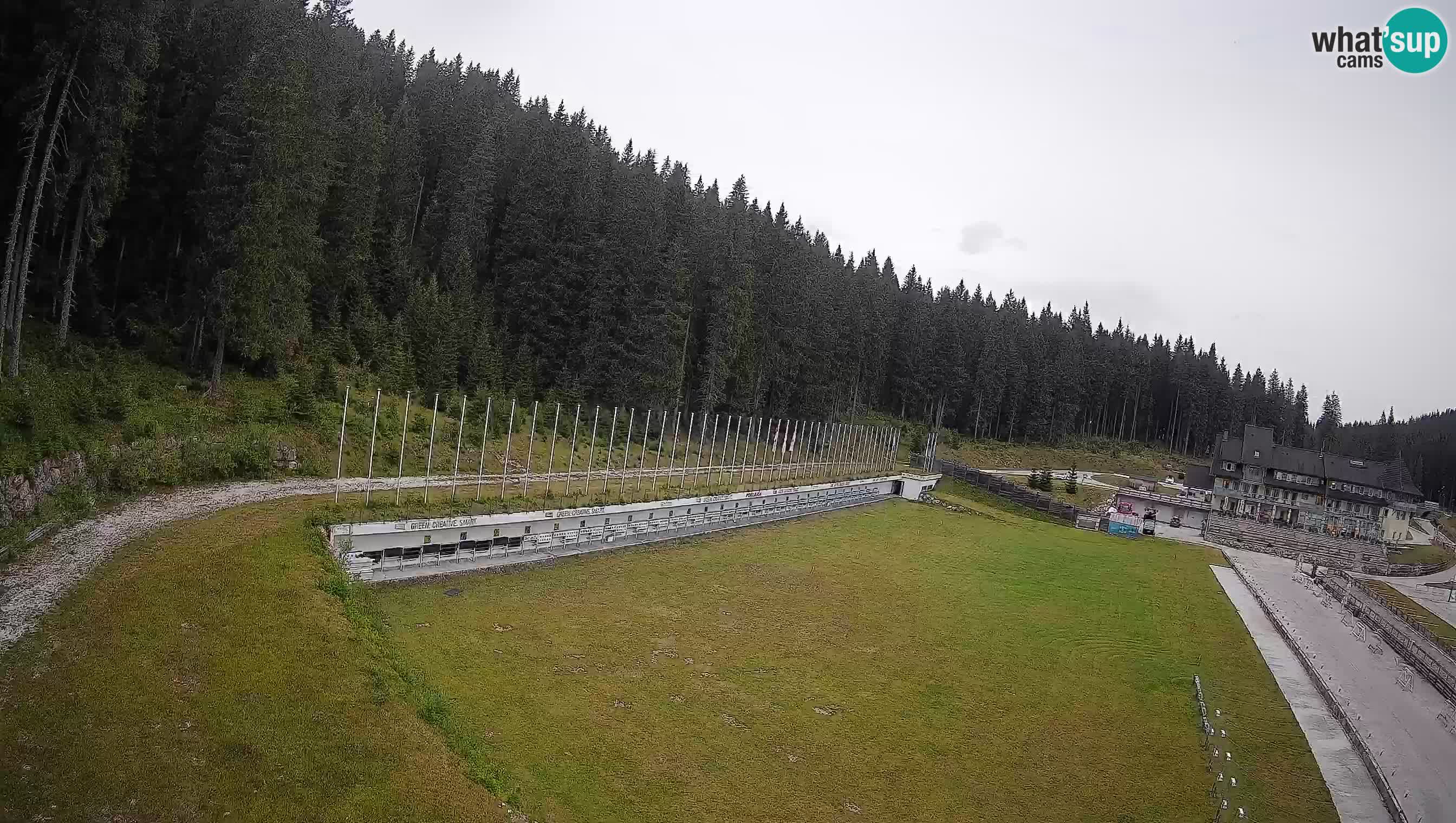 Webcam Pokljuka – Biathlon-Stadion Rudno Polje