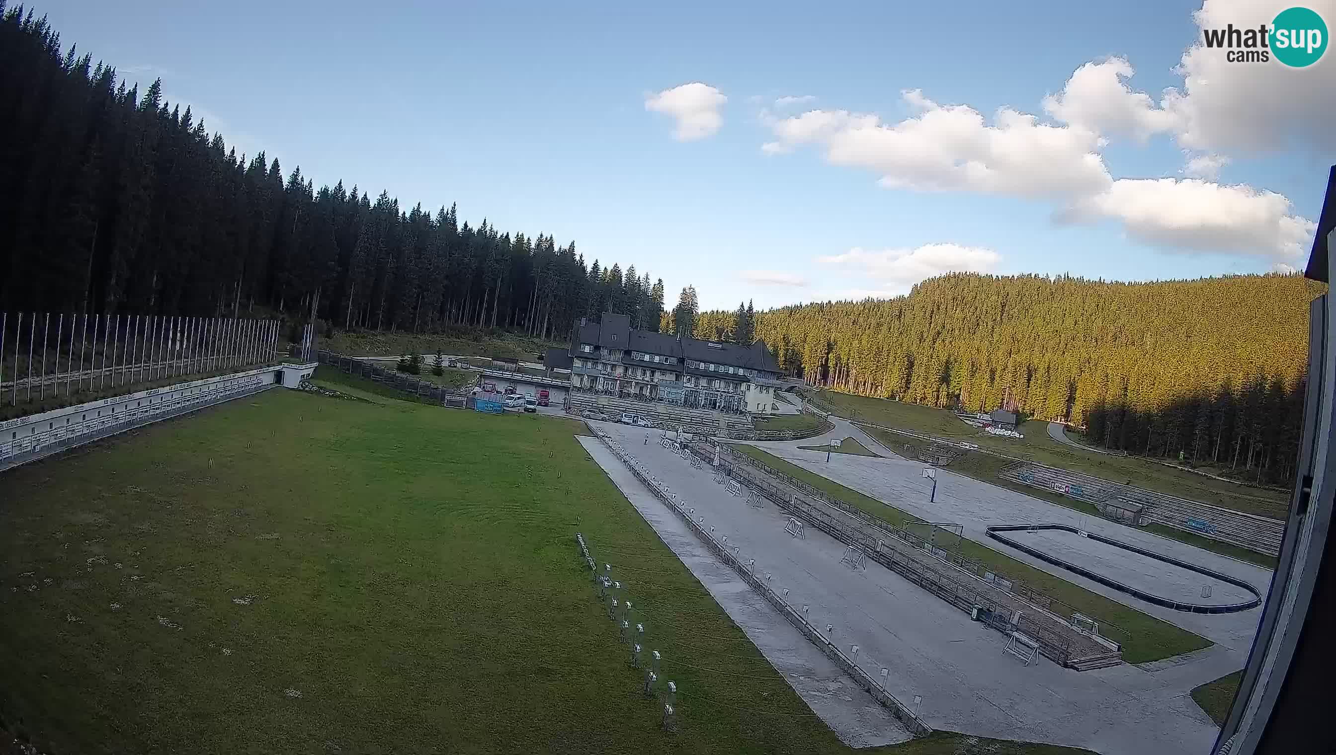 Webcam Pokljuka – Biathlon Stadium Live
