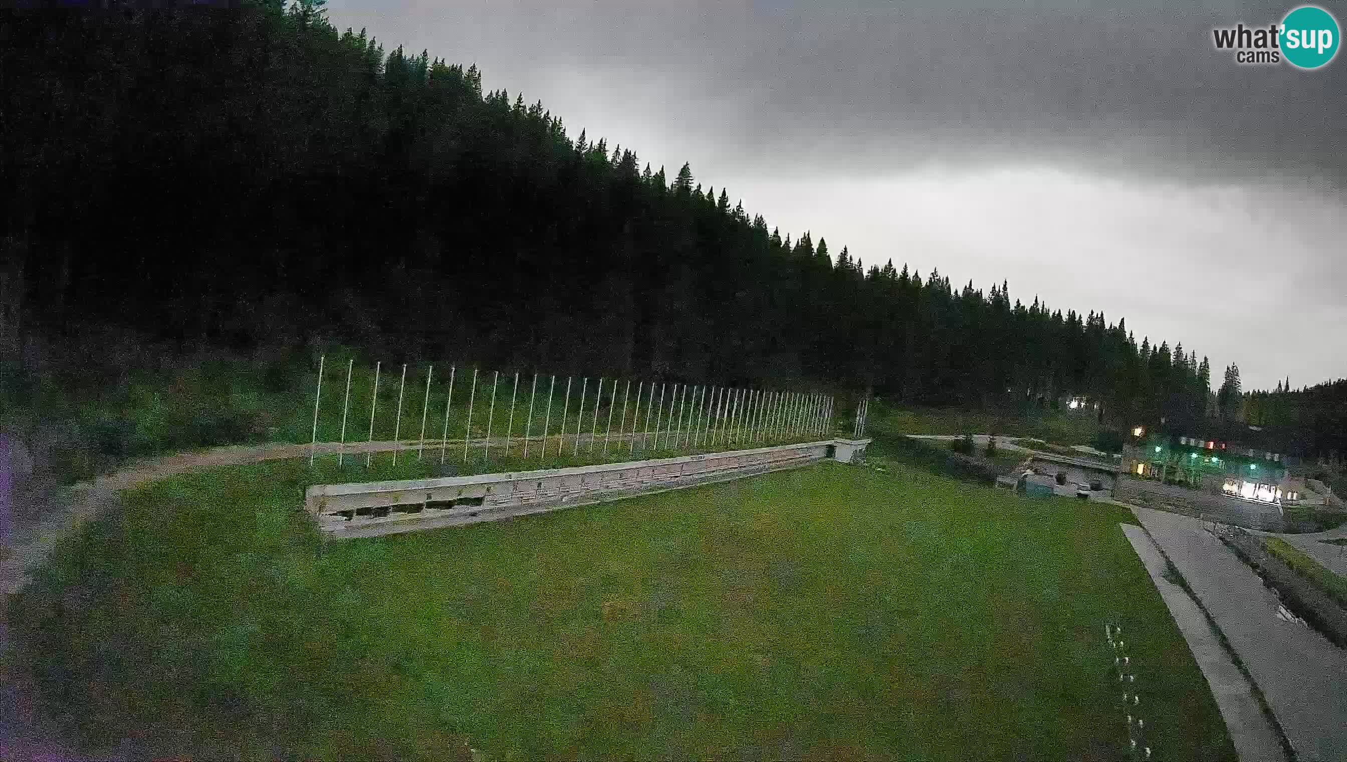 Web kamera Pokljuka – Biatlonski stadion Rudno Polje