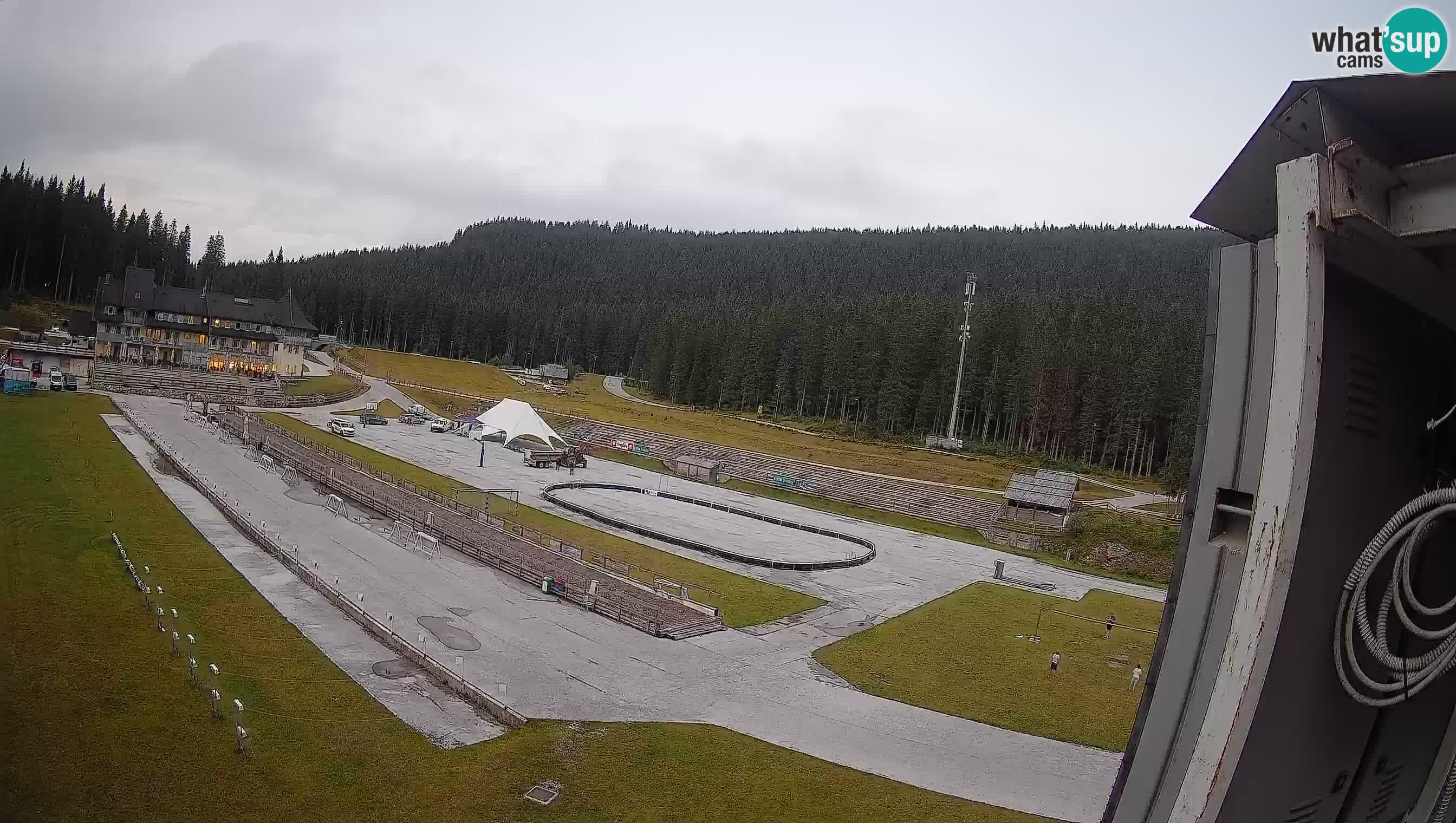 Web kamera Pokljuka – Biatlonski stadion Rudno Polje