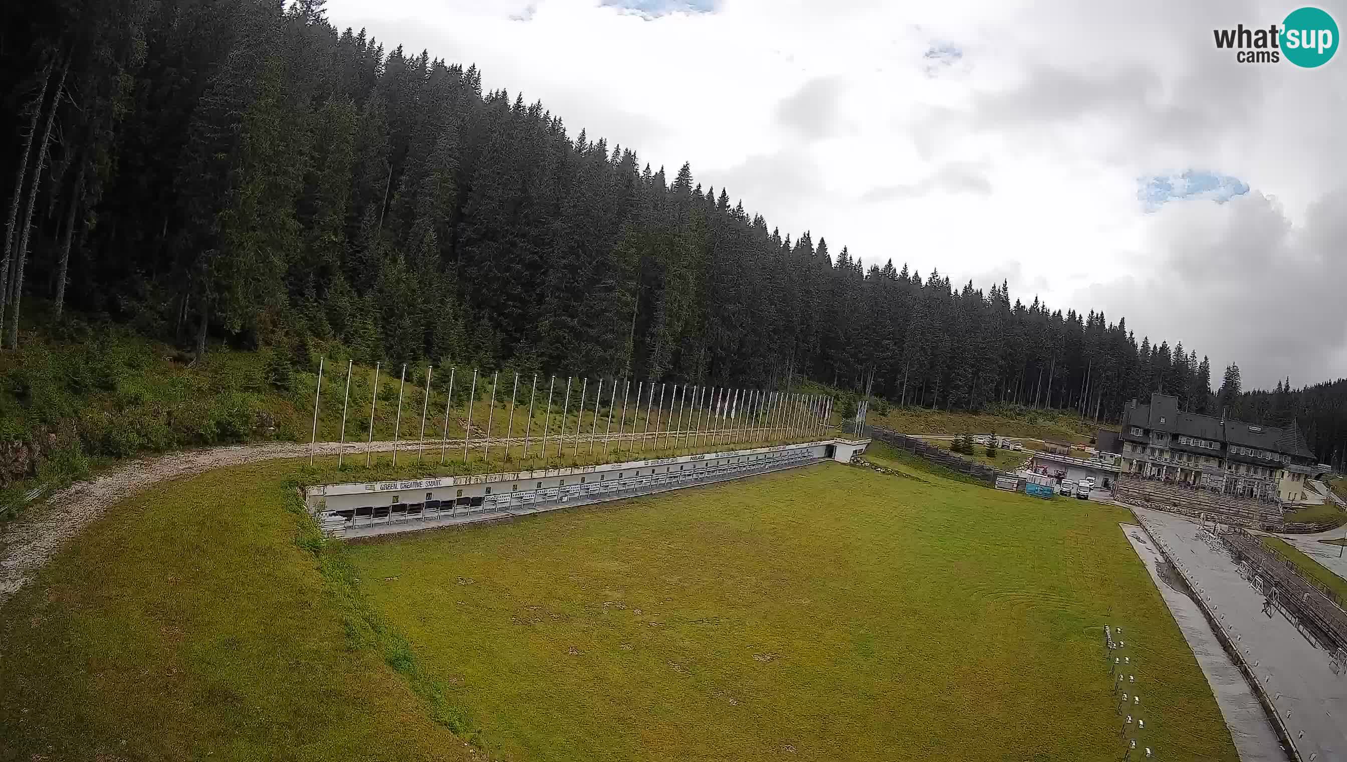 Webcam Pokljuka – Stade de biathlon de Rudno Polje