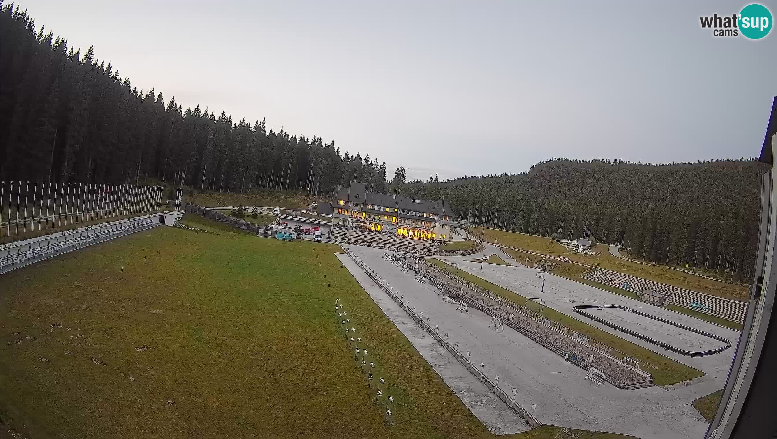 Webcam Pokljuka – Estadio de Biatlón de Rudno Polje