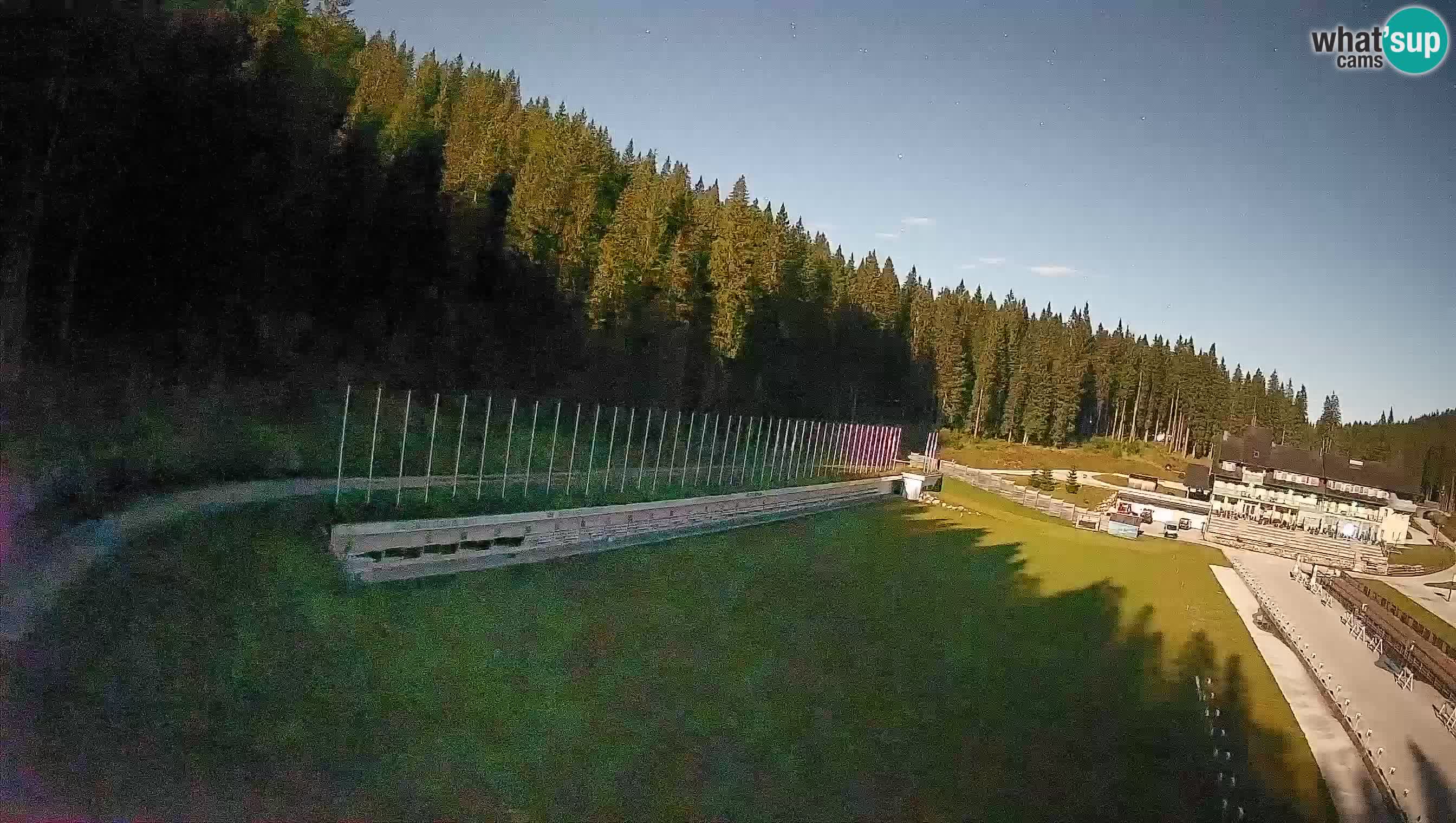 Webcam Pokljuka – Biathlon Stadium Live
