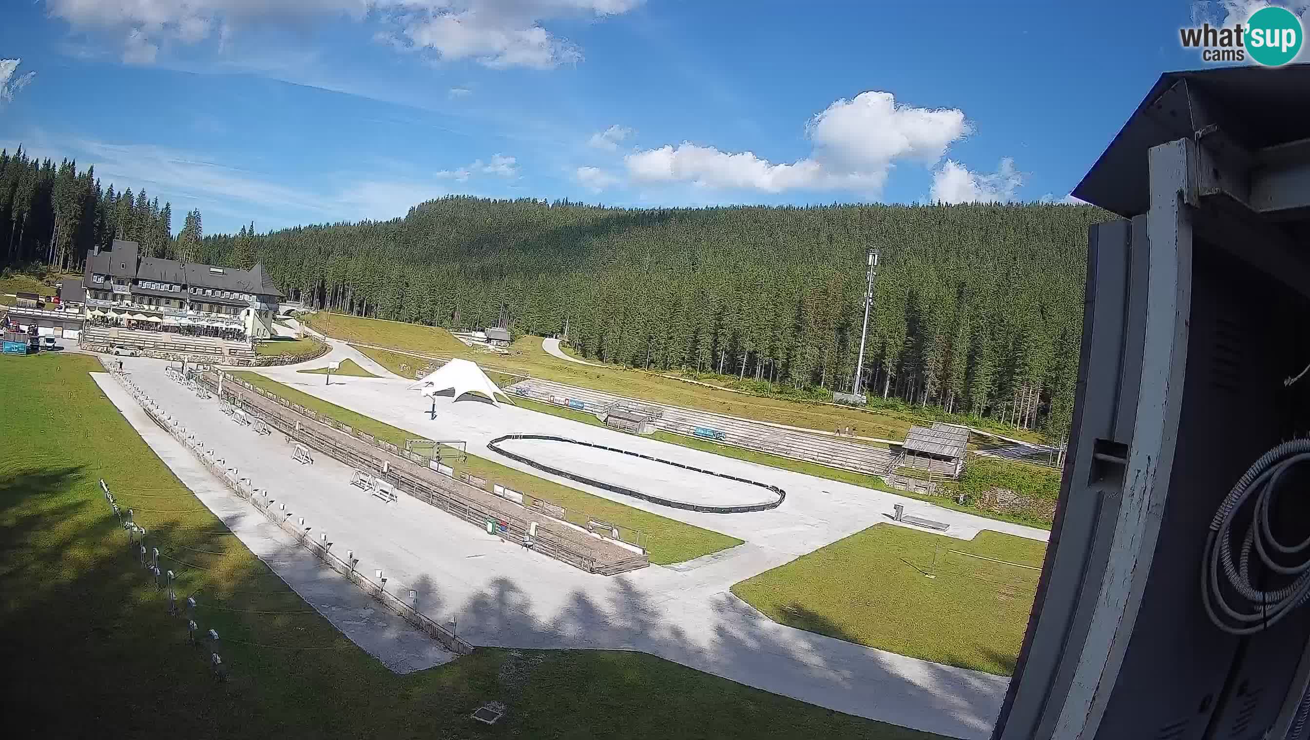 Webcam Pokljuka – Stade de biathlon de Rudno Polje