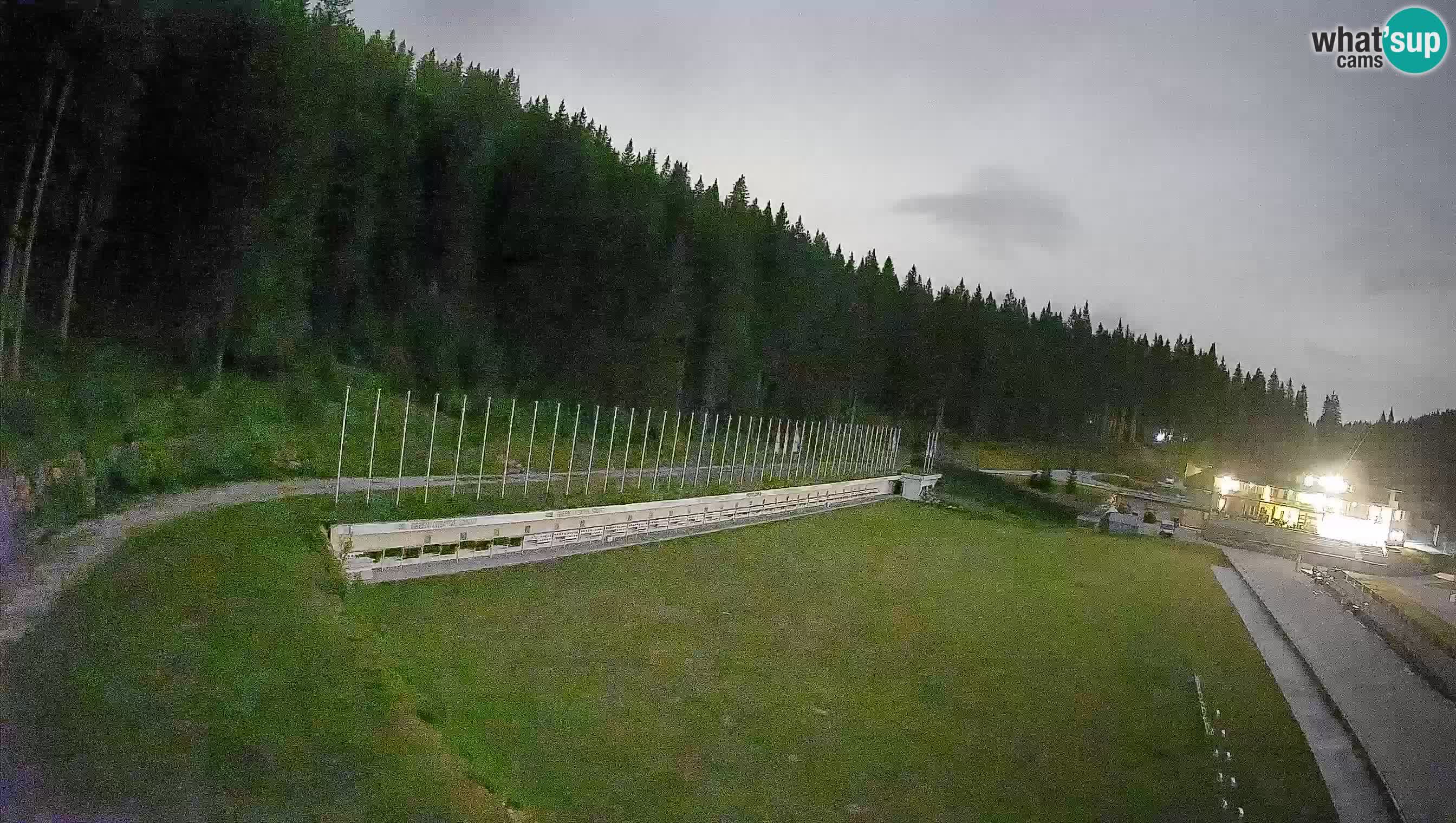 Webcam Pokljuka – Estadio de Biatlón de Rudno Polje