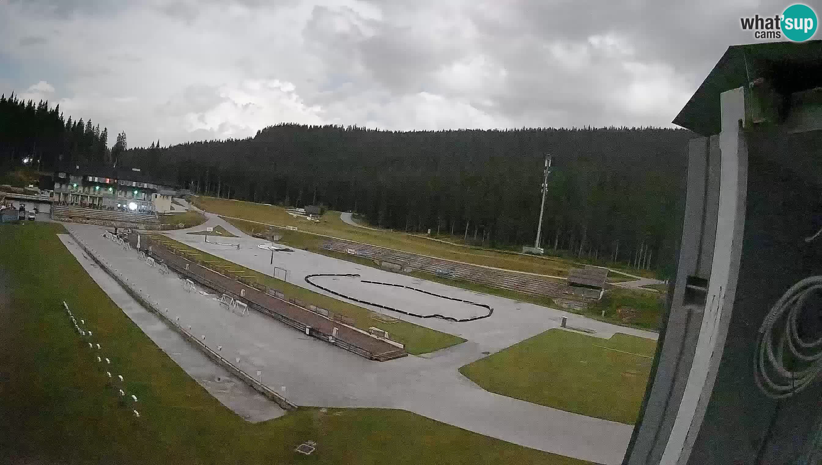 Webcam Pokljuka – Biathlon Stadium Live