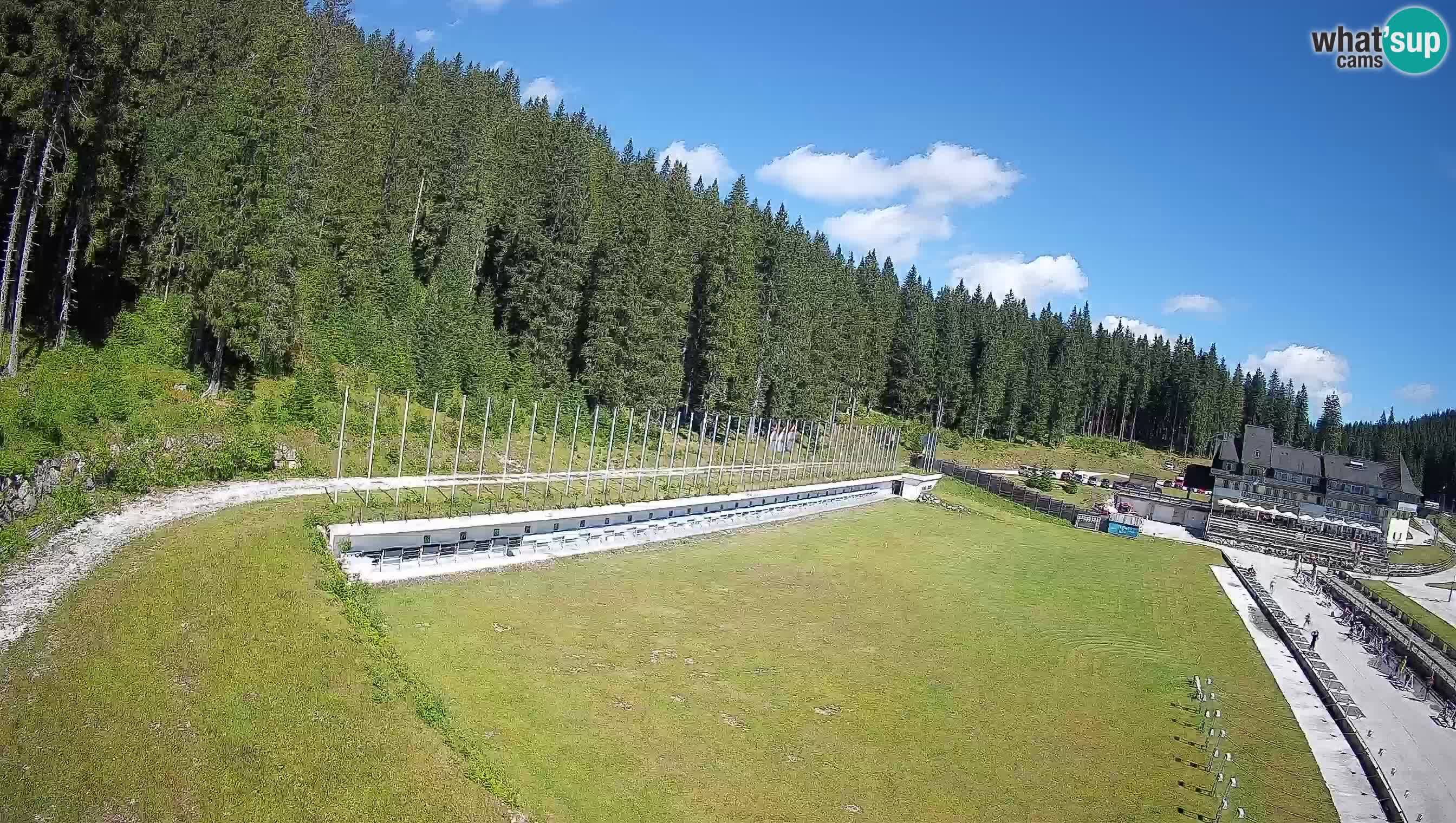 Webcam Pokljuka – Stade de biathlon de Rudno Polje