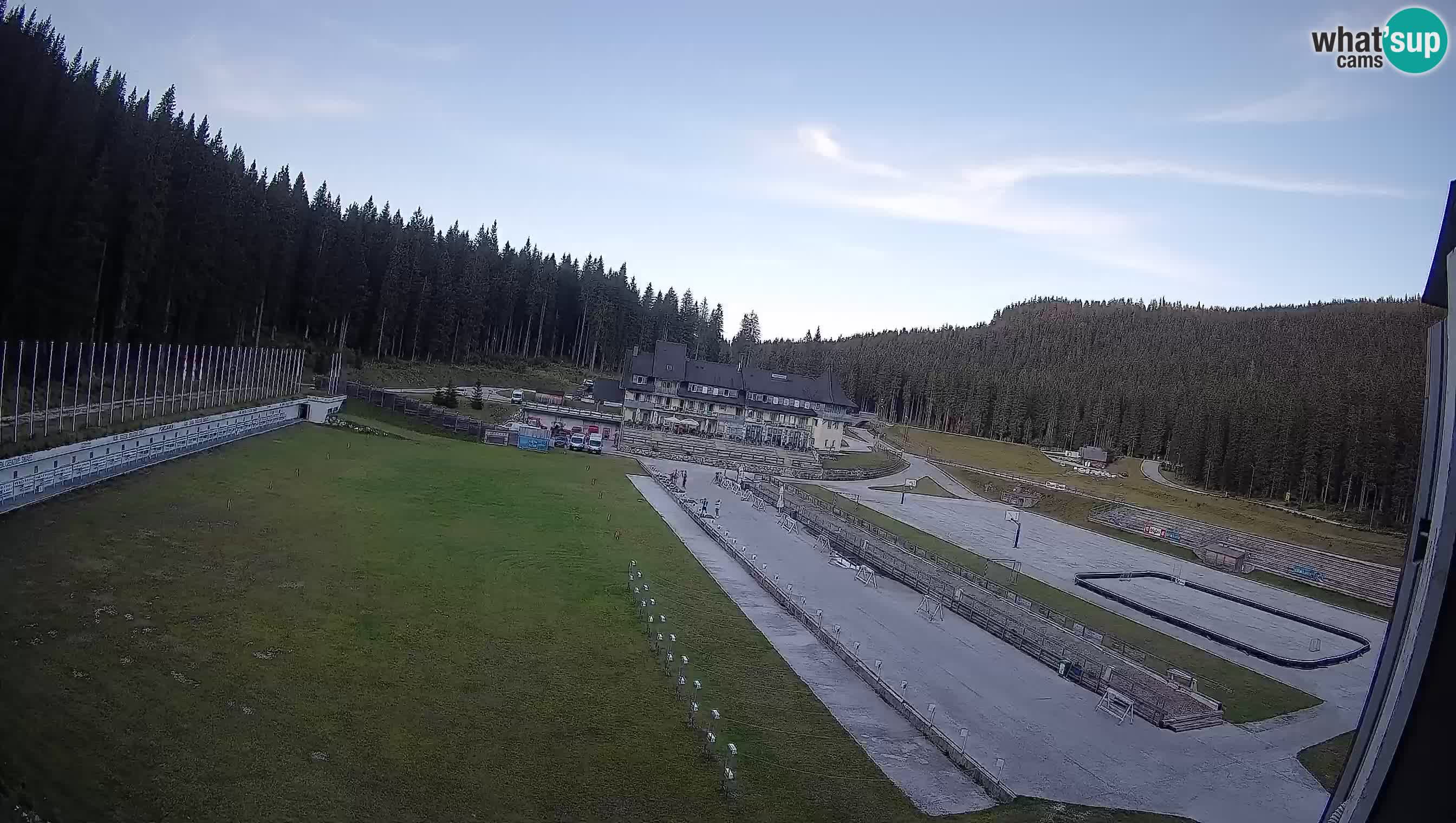 Webcam Pokljuka – Biathlon-Stadion Rudno Polje