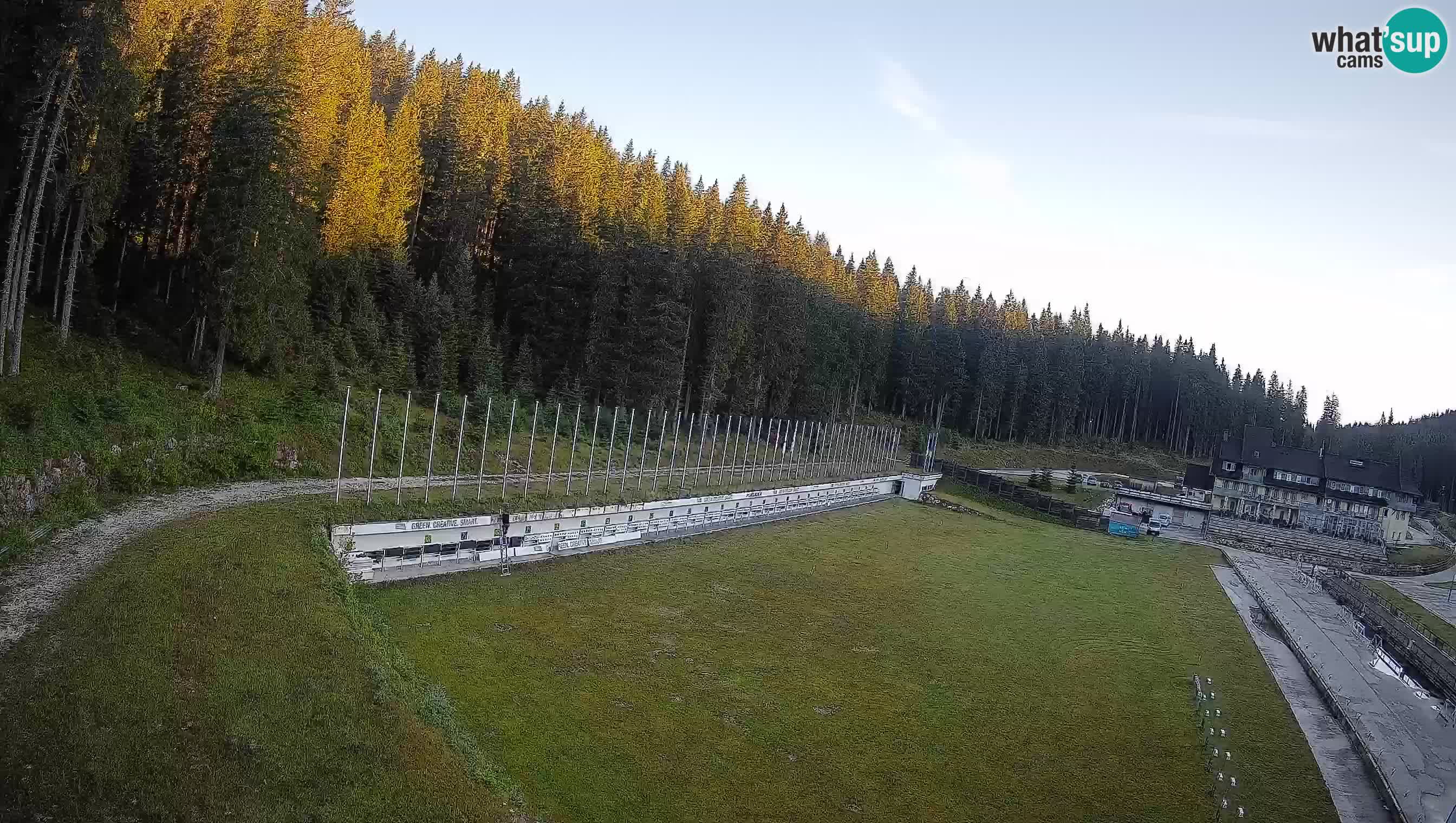 Webcam Pokljuka – Stade de biathlon de Rudno Polje