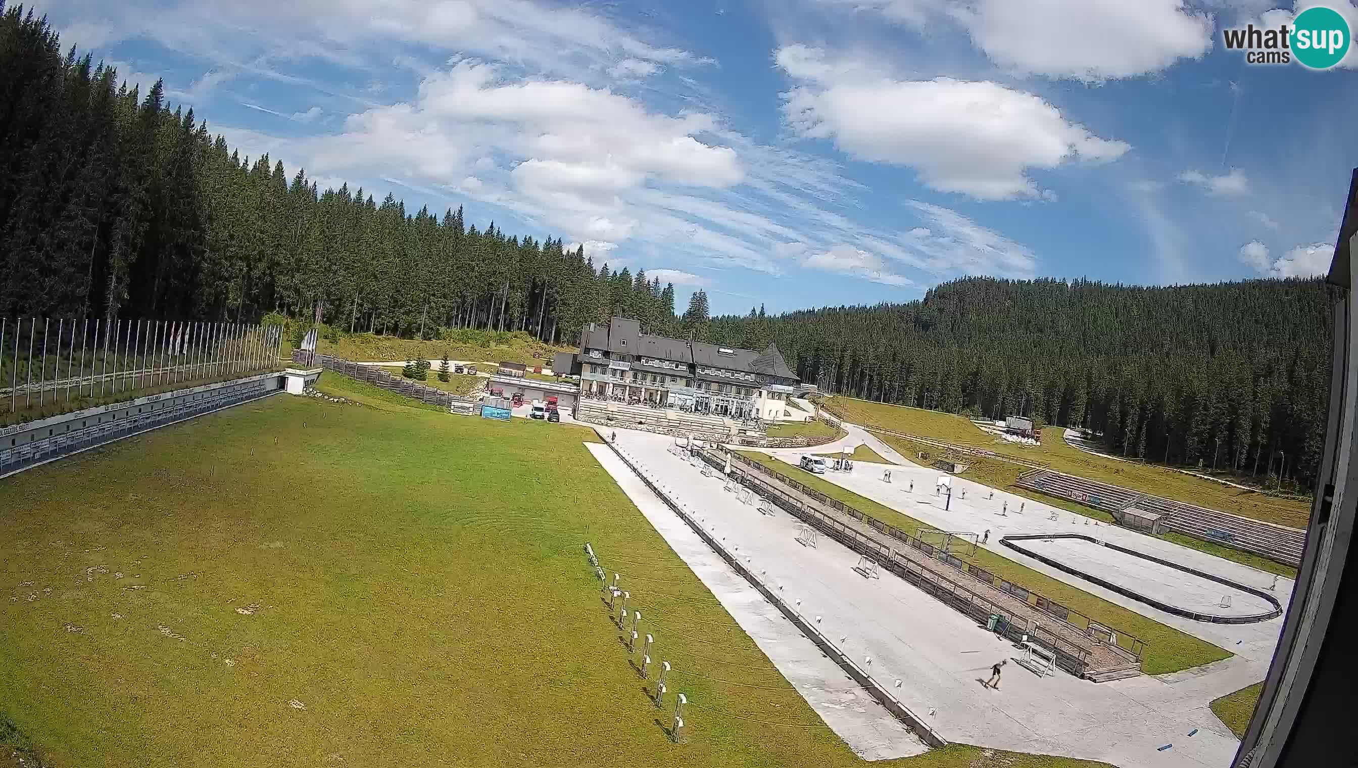 Webcam Pokljuka – Stade de biathlon de Rudno Polje