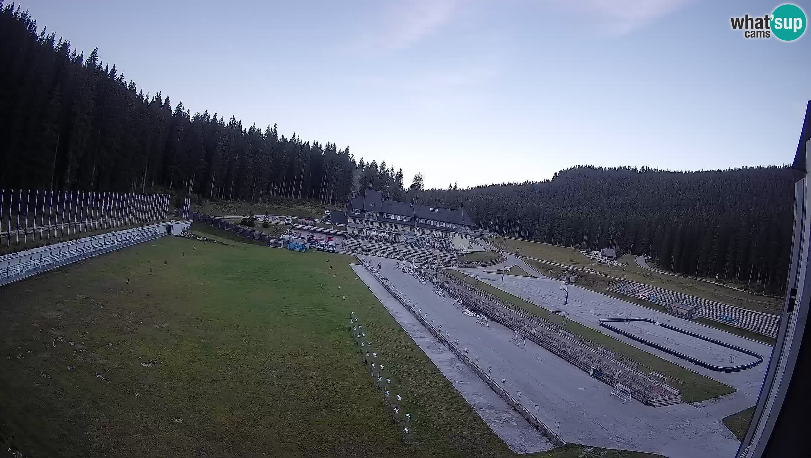 Webcam Pokljuka – Biathlon-Stadion Rudno Polje