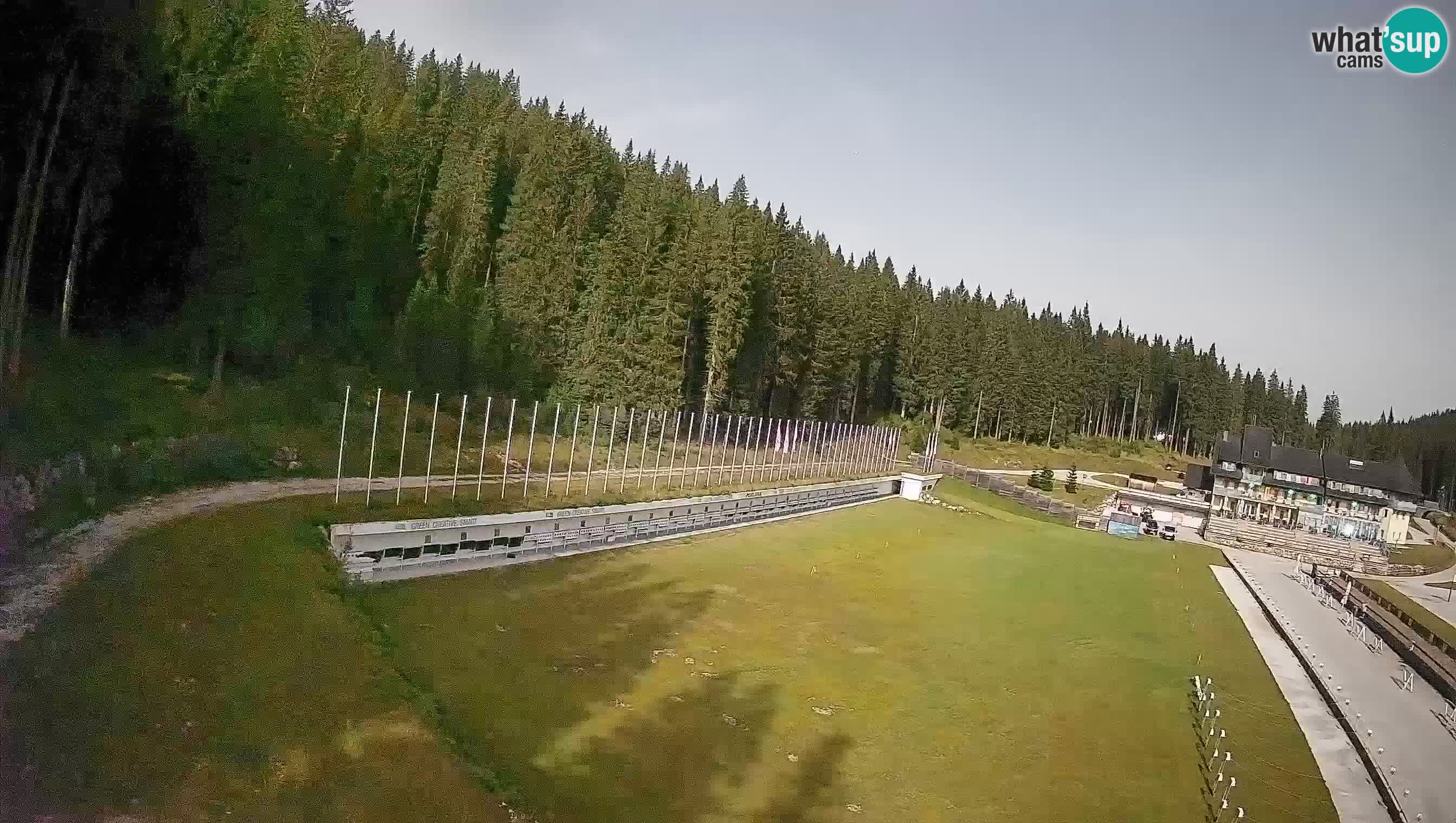 Webcam Pokljuka – Biathlon Stadium Live
