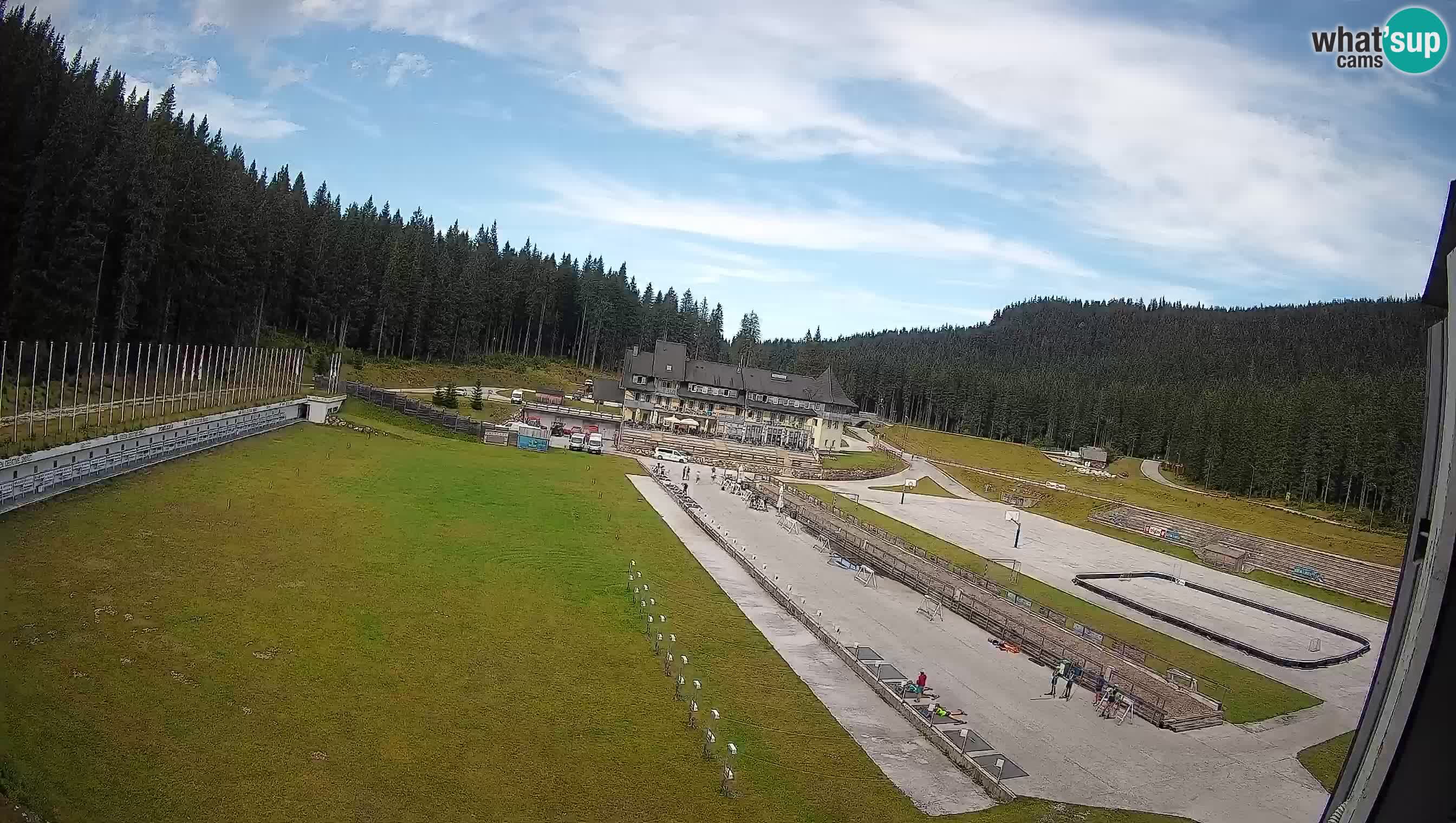 Webcam Pokljuka – Biathlon-Stadion Rudno Polje