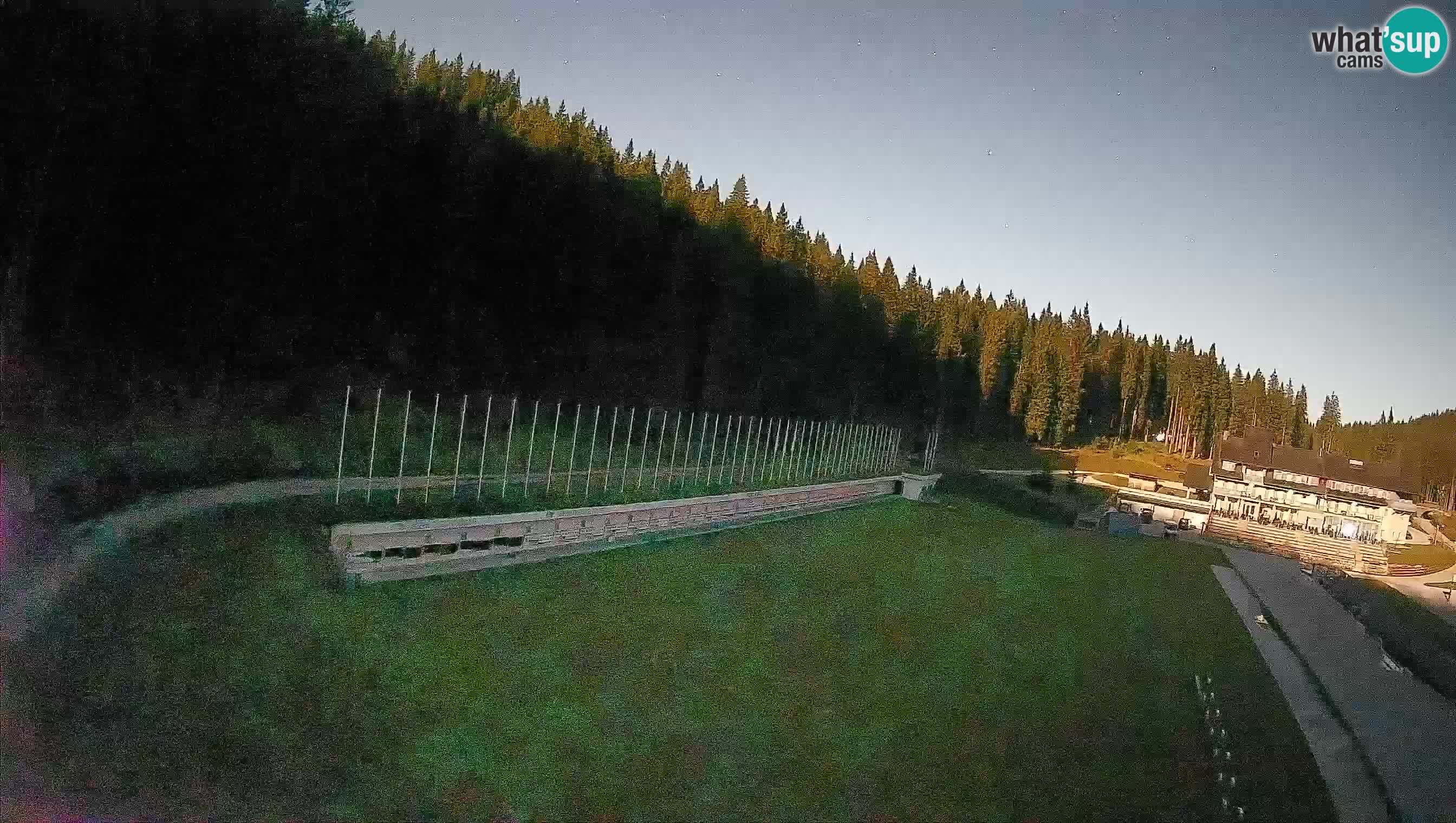 Webcam Pokljuka – Biathlon-Stadion Rudno Polje
