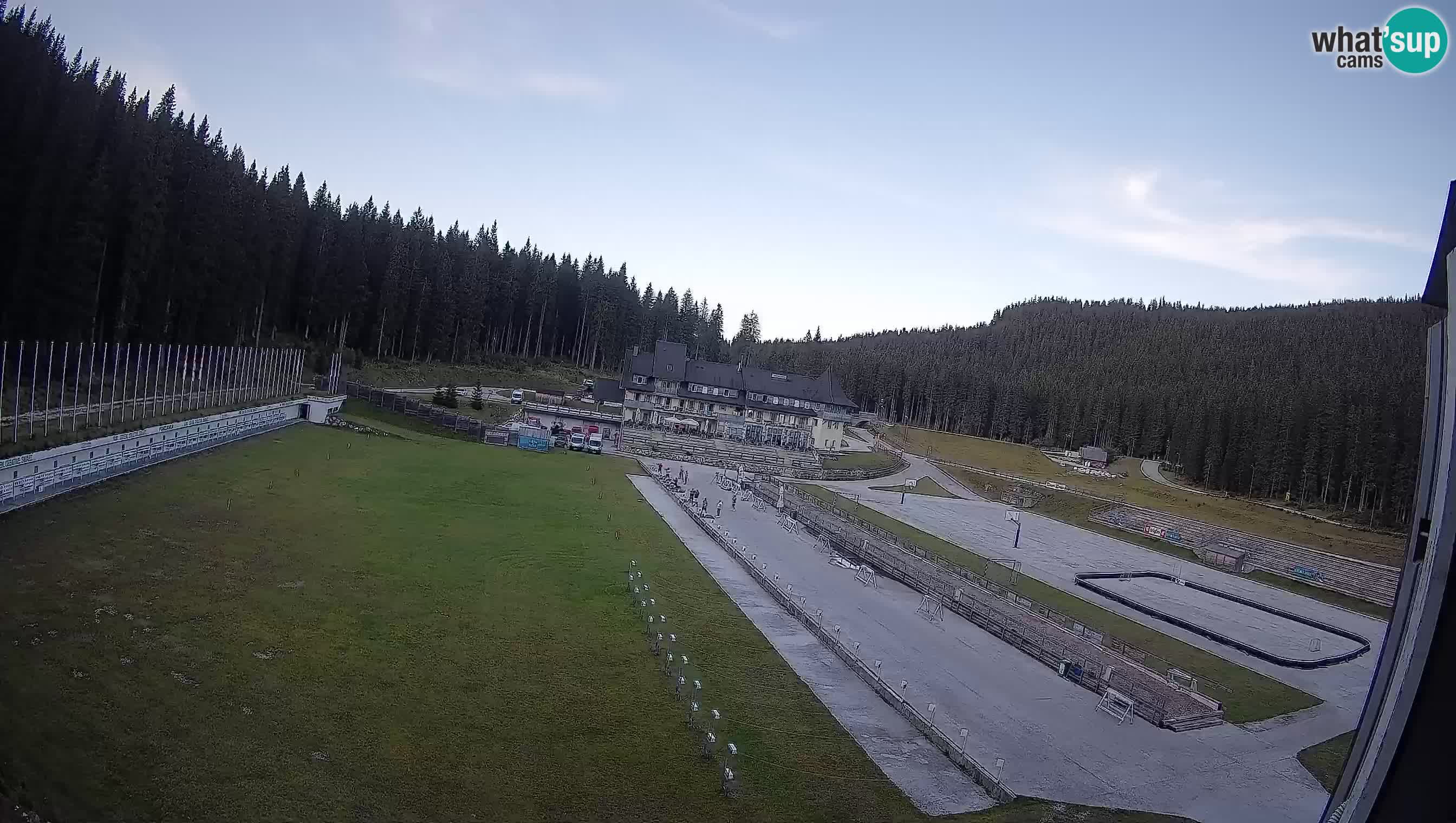 Webcam Pokljuka – Biathlon-Stadion Rudno Polje