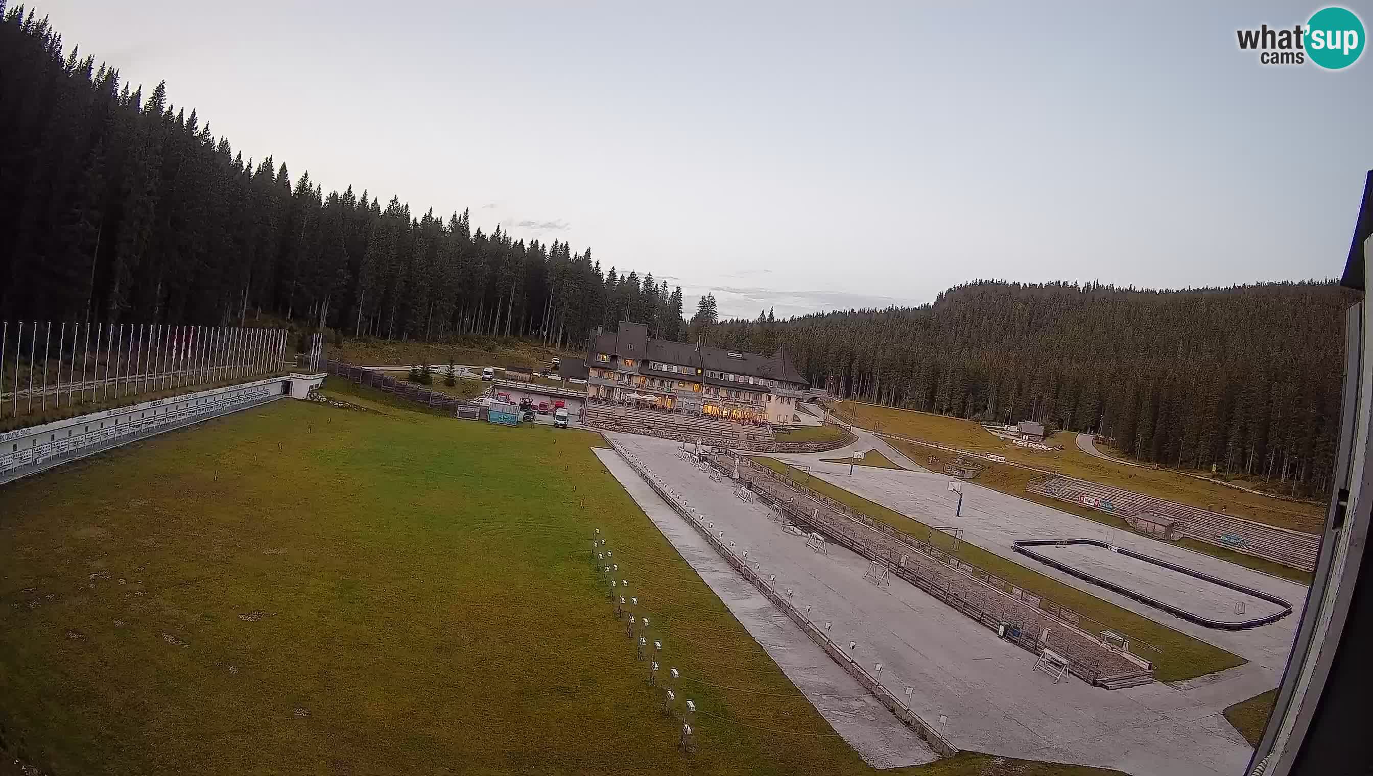 Web kamera Pokljuka – Biatlonski stadion Rudno Polje
