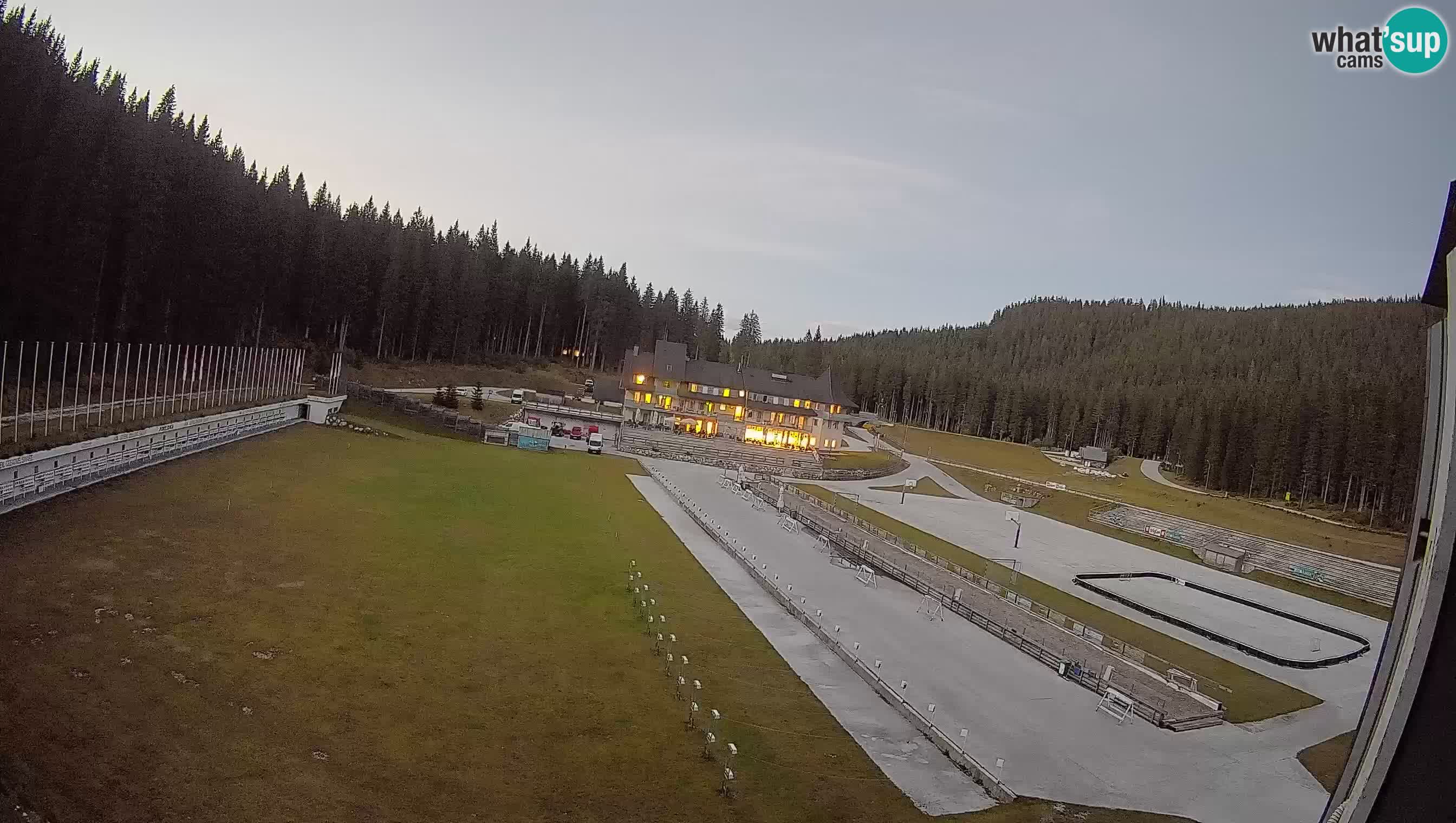 Webcam Pokljuka – Estadio de Biatlón de Rudno Polje
