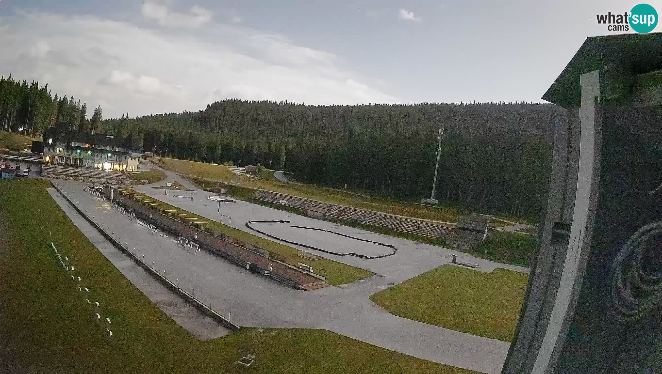 Webcam Pokljuka – Estadio de Biatlón de Rudno Polje