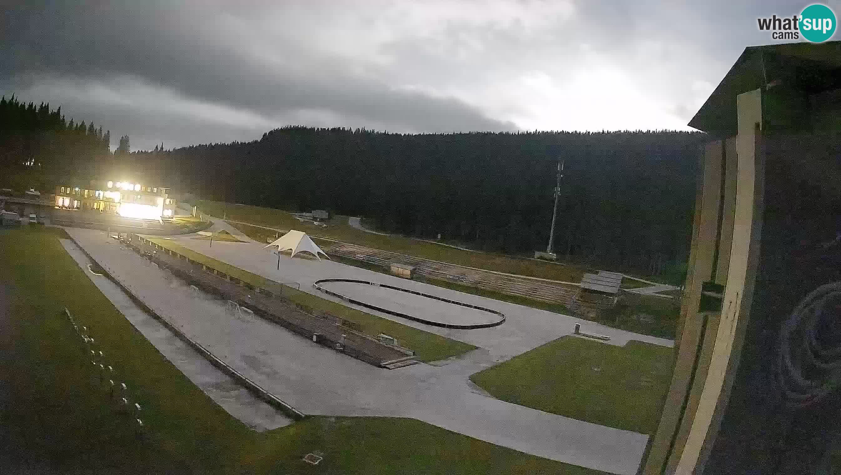 Webcam Pokljuka – Biathlon-Stadion Rudno Polje