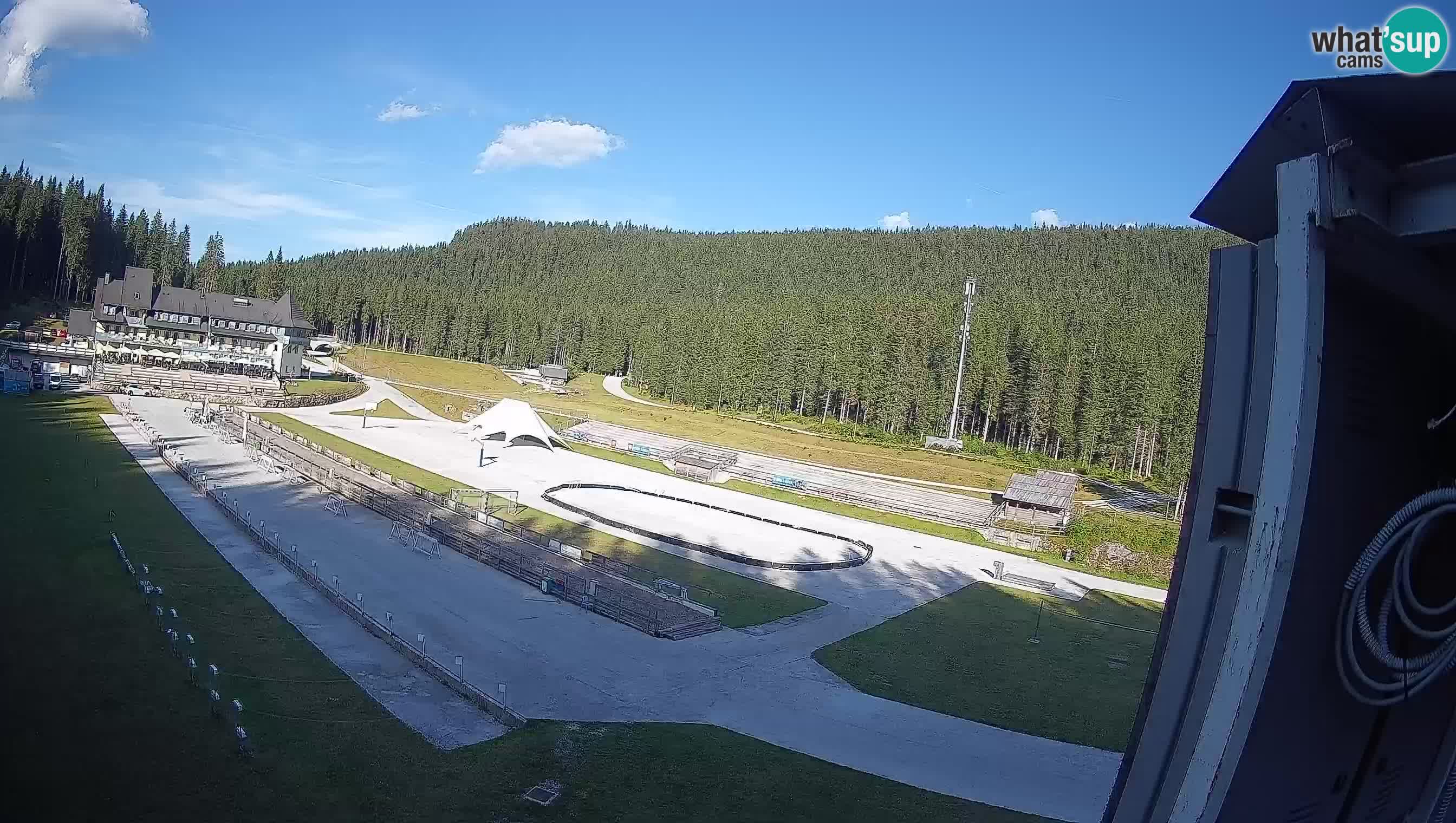 Webcam Pokljuka – Biathlon-Stadion Rudno Polje