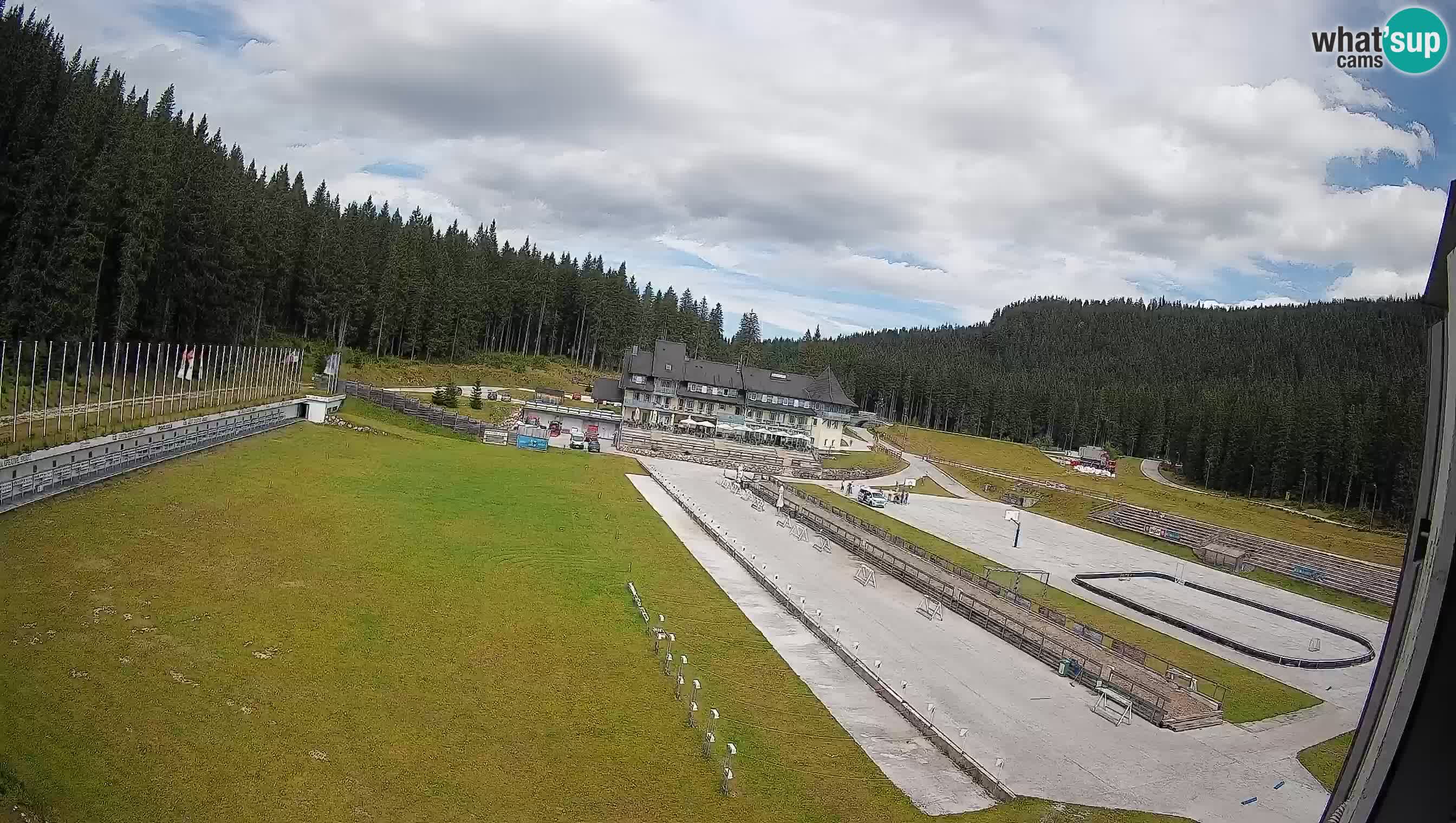 Webcam Pokljuka – Biathlon Stadium Live