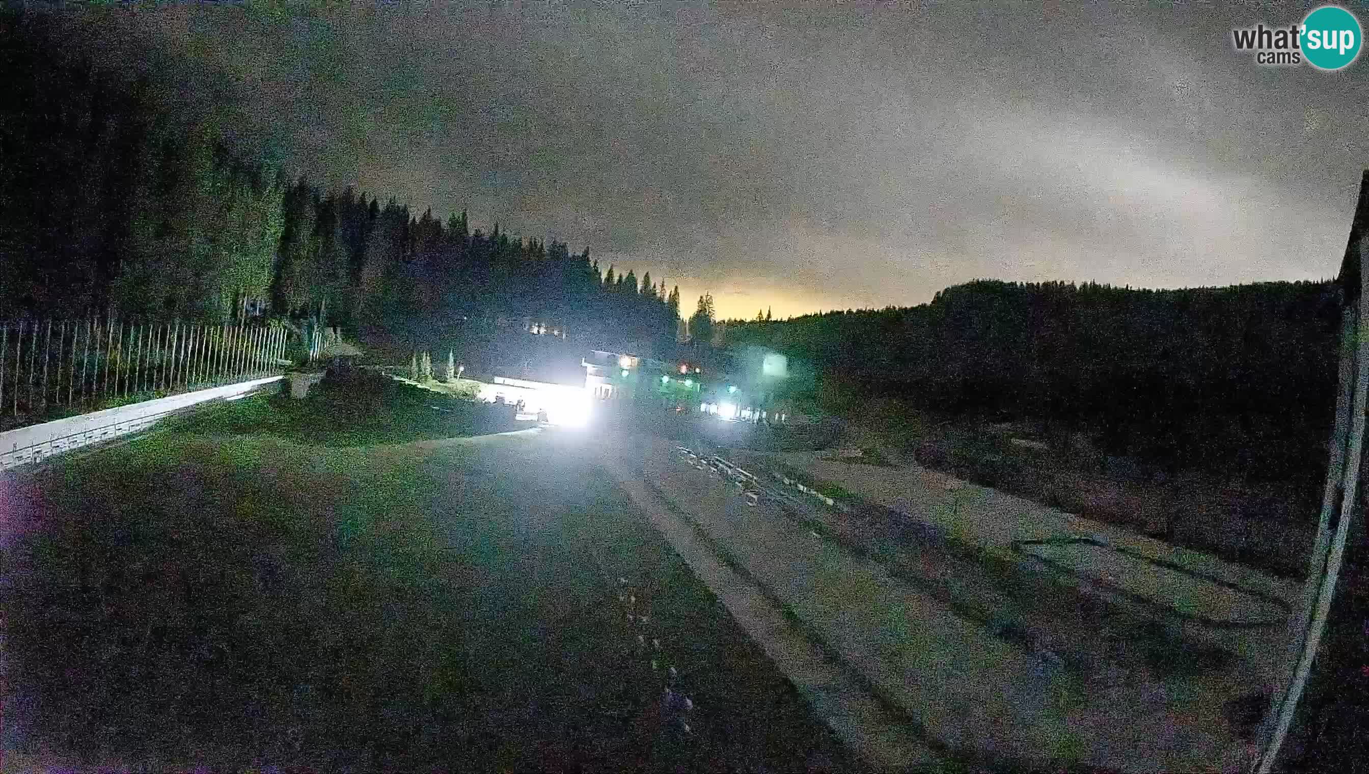 Webcam Pokljuka – Biathlon-Stadion Rudno Polje