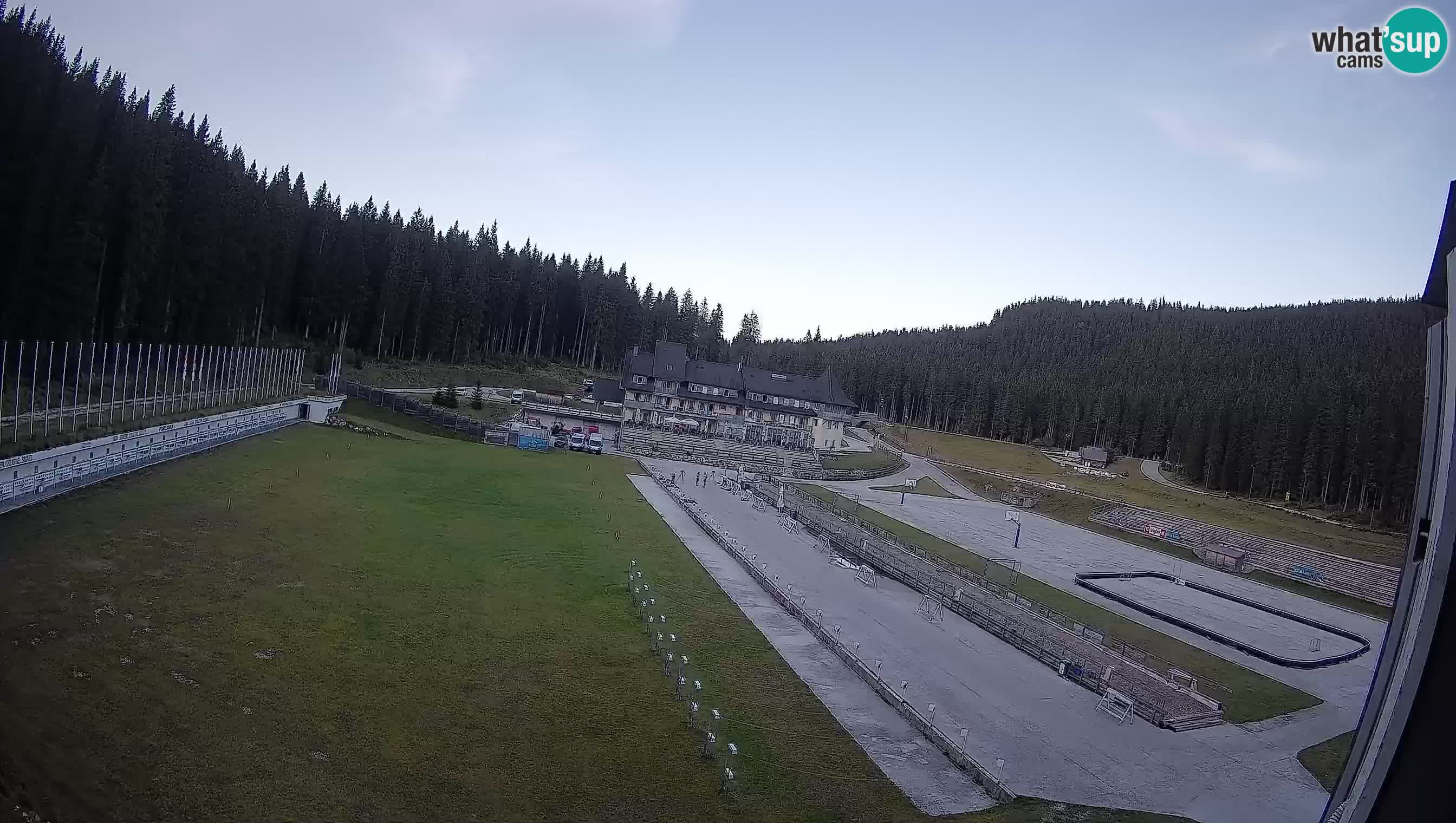 Webcam Pokljuka – Biathlon-Stadion Rudno Polje