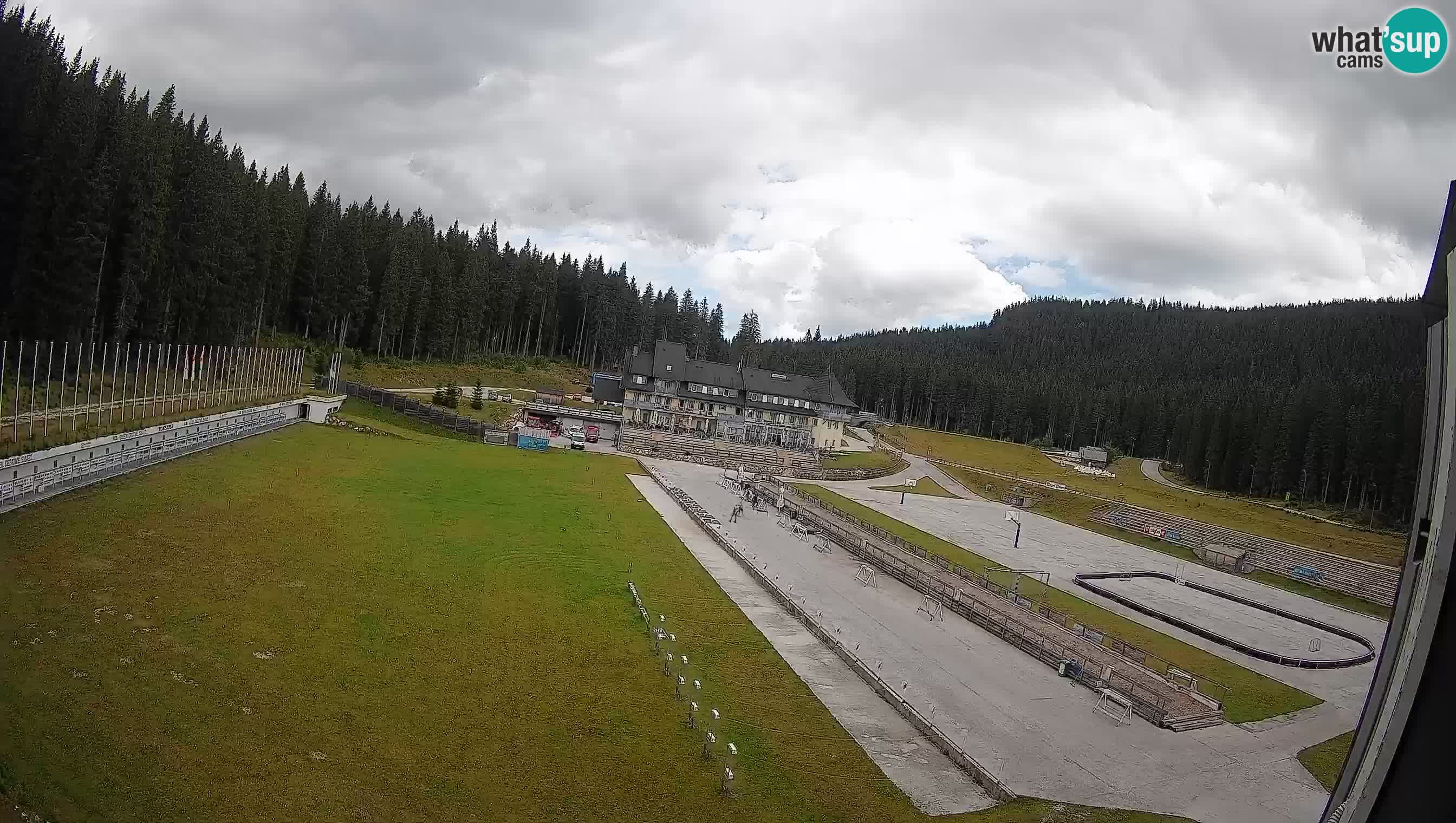 Webcam Pokljuka – Biathlon-Stadion Rudno Polje