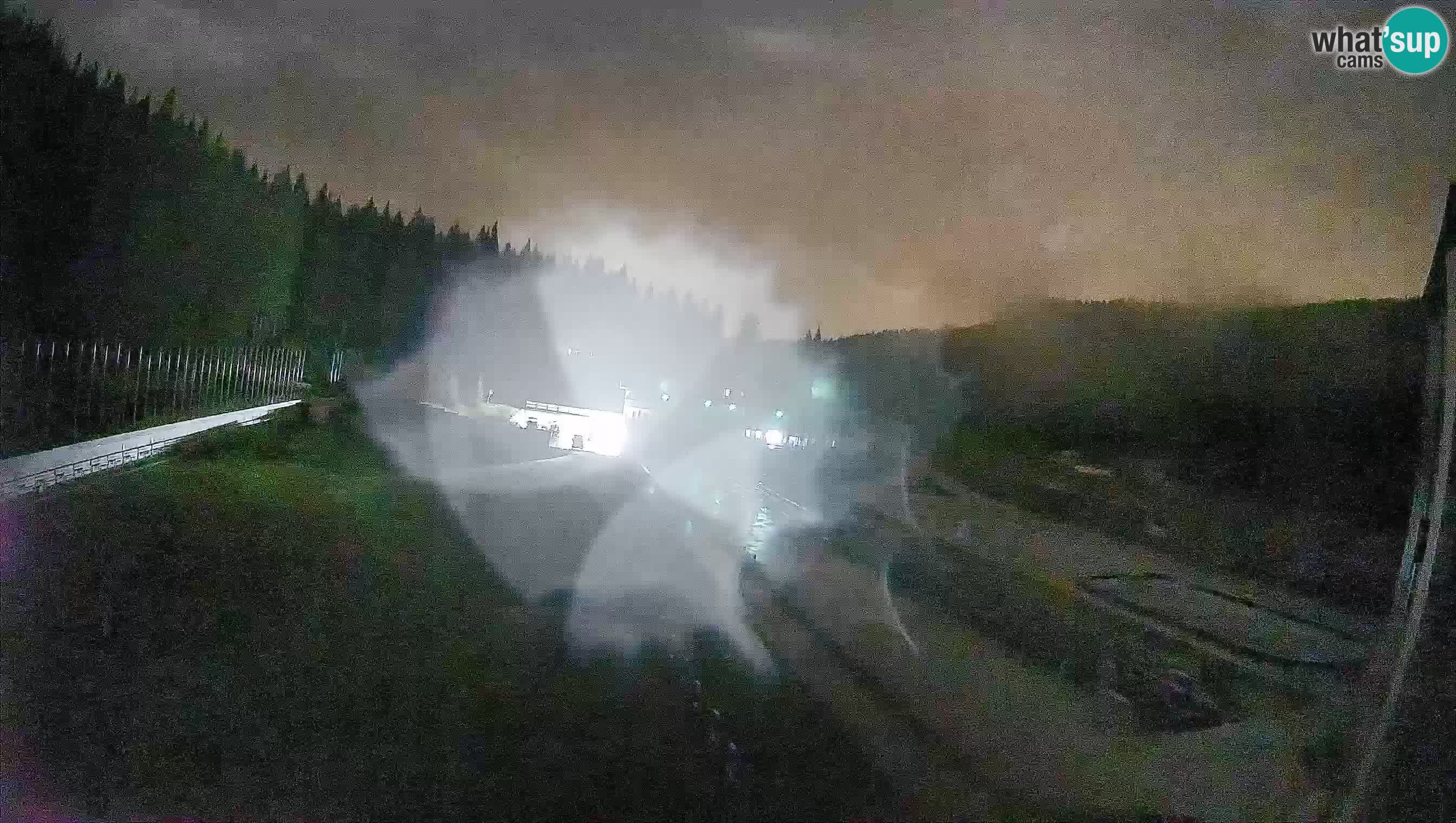 Web kamera Pokljuka – Biatlonski stadion Rudno Polje