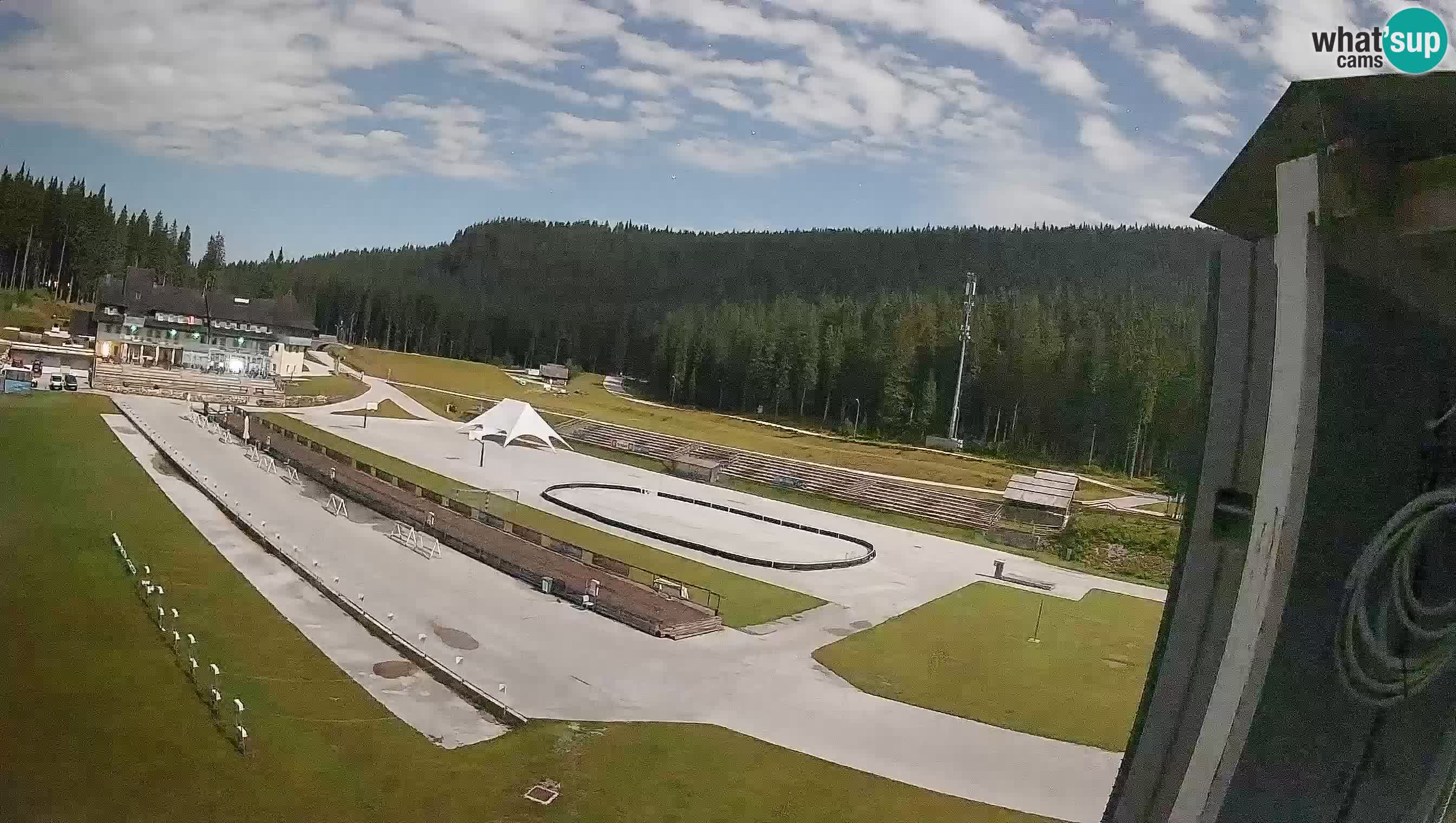 Webcam Pokljuka – Biathlon Stadium Live